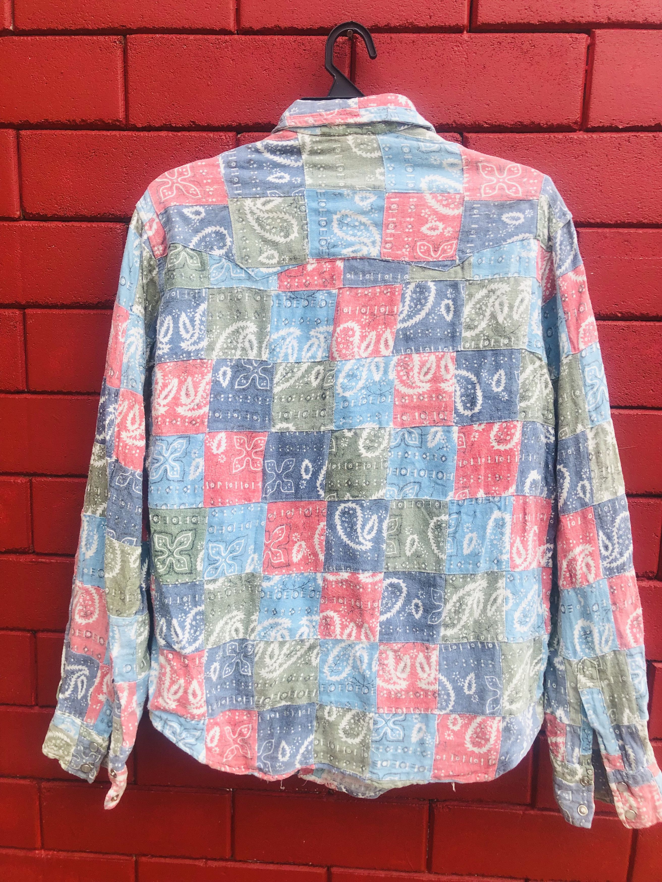 Japanese Brand × Vintage Vintage Japanese Designer Fashion Style Button Up Size US M / EU 48-50 / 2 - 2 Thumbnail