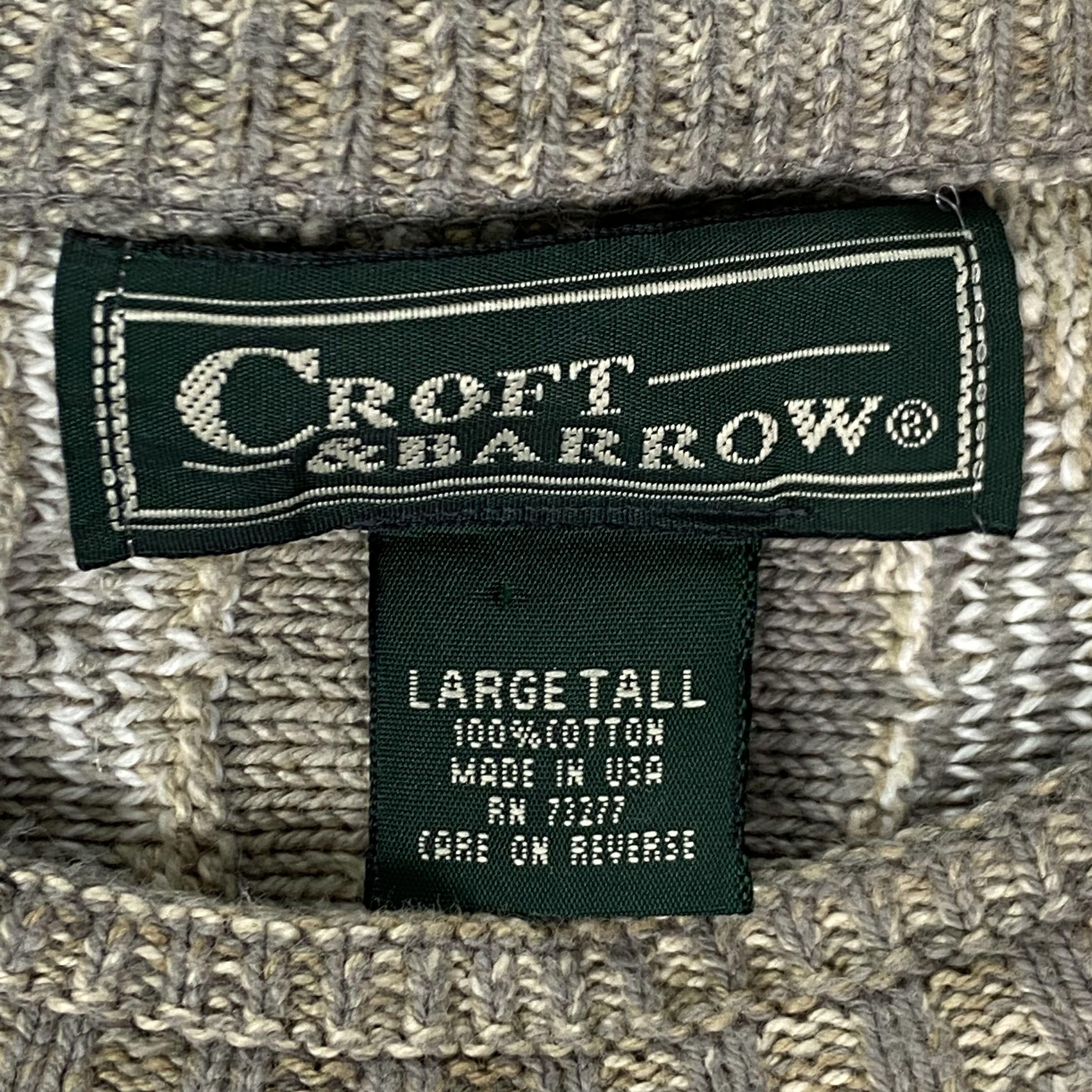 Croft & Barrow CROFT & BARROW ARCHIVE RENAISSANCE 3D PATTERN KNIT - № 1142 Size US L / EU 52-54 / 3 - 9 Thumbnail