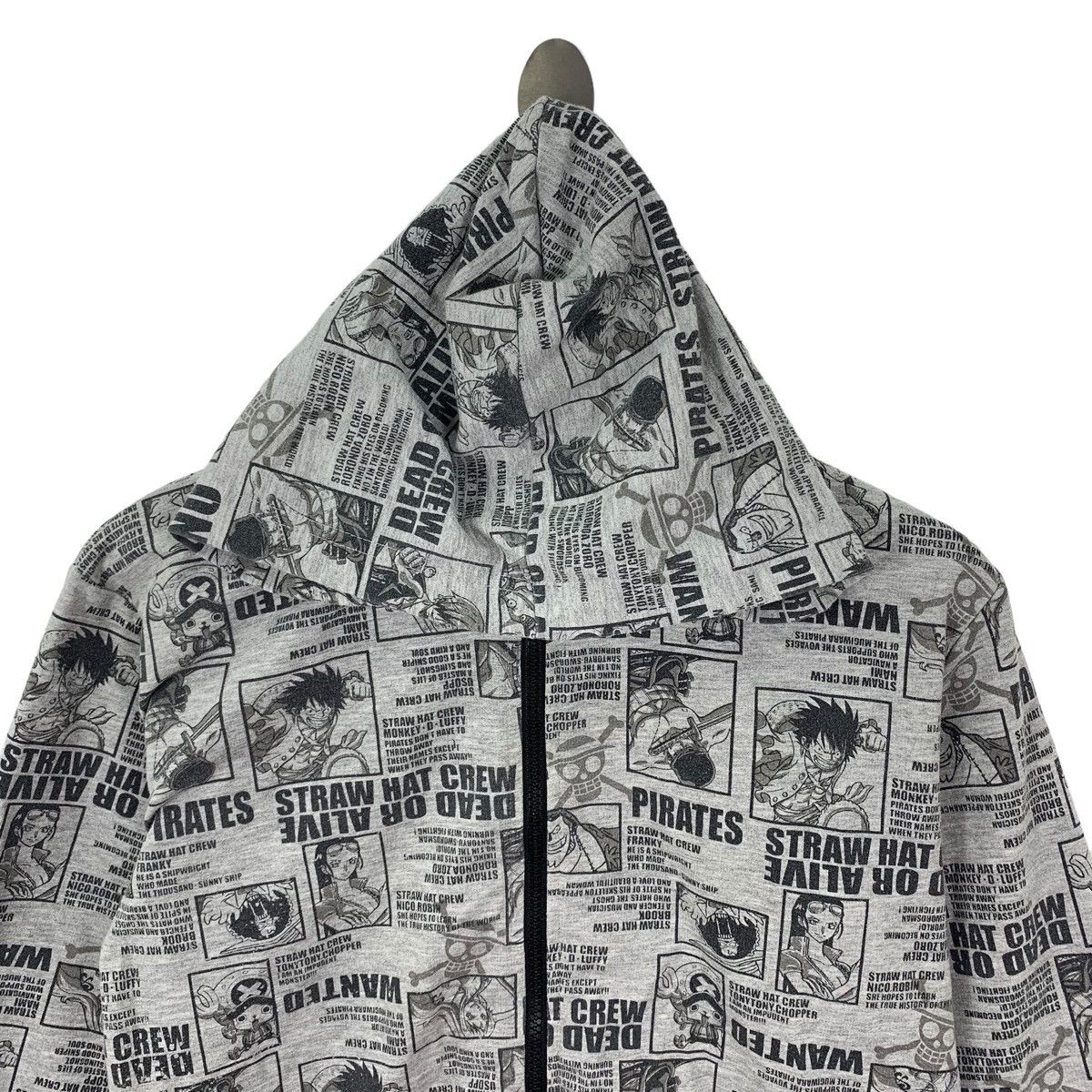 One Piece Vintage Fullprint Anime Manga 1 Piece Hoodie Zipper Sweater Size US S / EU 44-46 / 1 - 2 Thumbnail