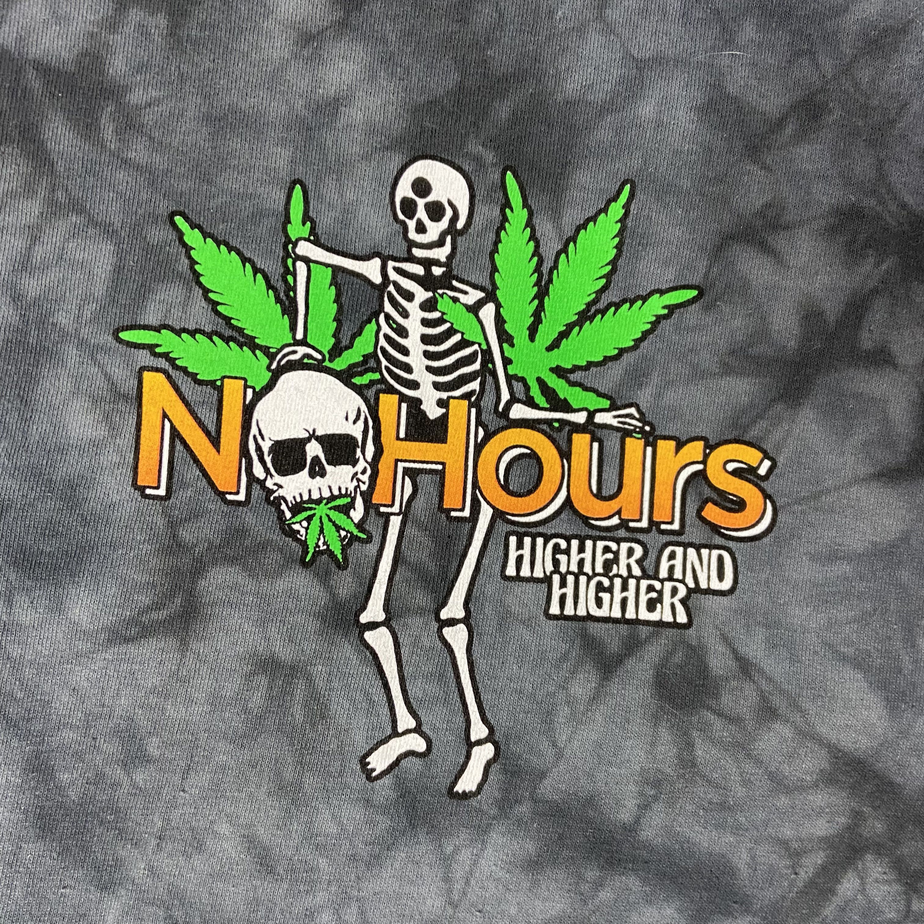 LSDworldpeace WEED HIGHER NO TIME RARE Y2K TEE - № 583 Size US M / EU 48-50 / 2 - 9 Thumbnail
