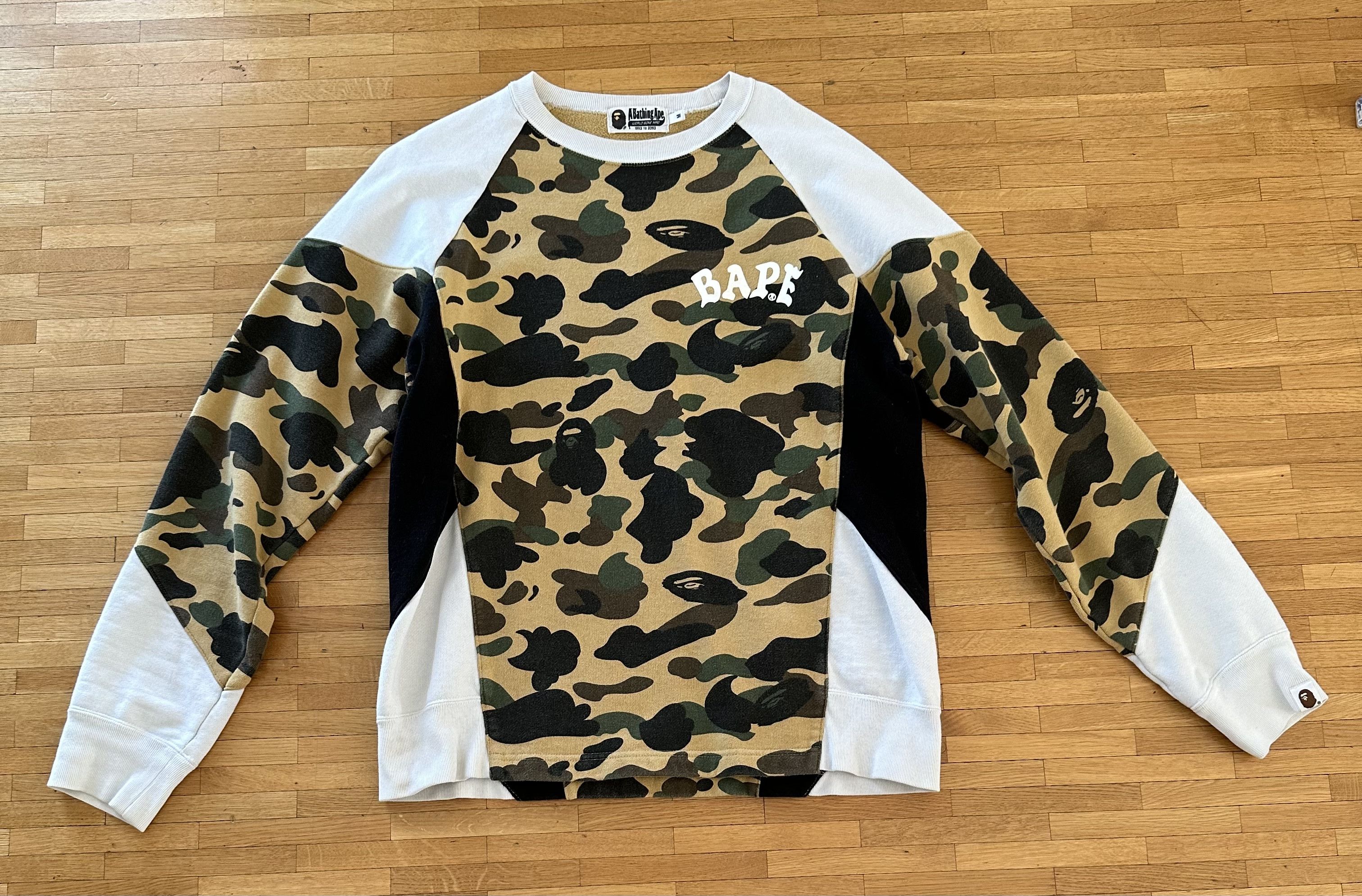 Bape Bape crewneck 1st Camo size M Size US M / EU 48-50 / 2 - 1 Thumbnail