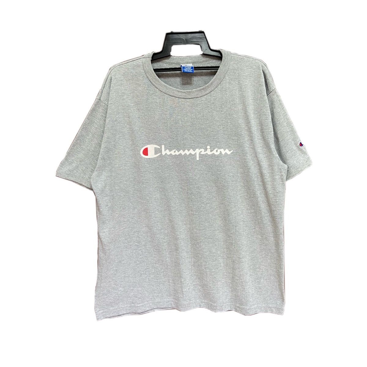 Champion Vintage Champion Usa t shirt big design spell out Size US XL / EU 56 / 4 - 1 Thumbnail