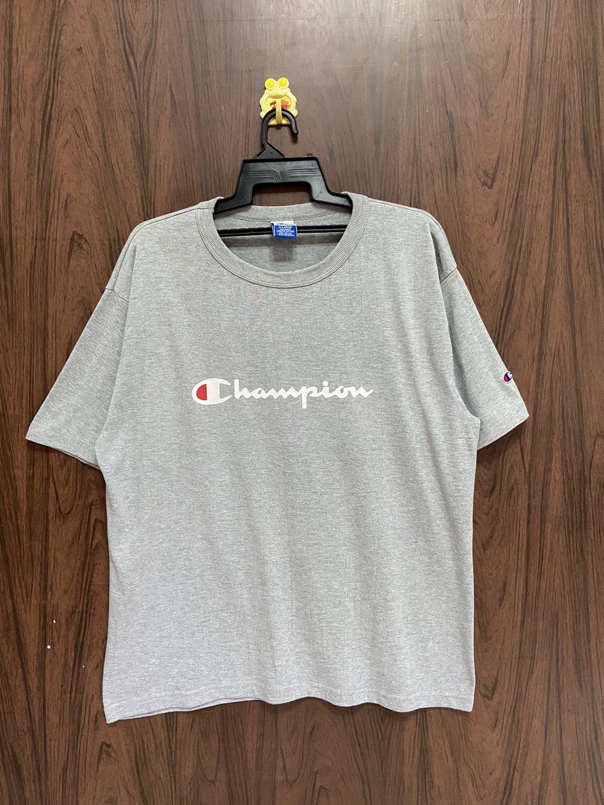 Champion Vintage Champion Usa t shirt big design spell out Size US XL / EU 56 / 4 - 2 Thumbnail