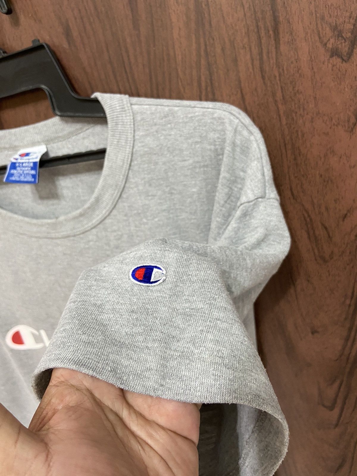 Champion Vintage Champion Usa t shirt big design spell out Size US XL / EU 56 / 4 - 7 Thumbnail