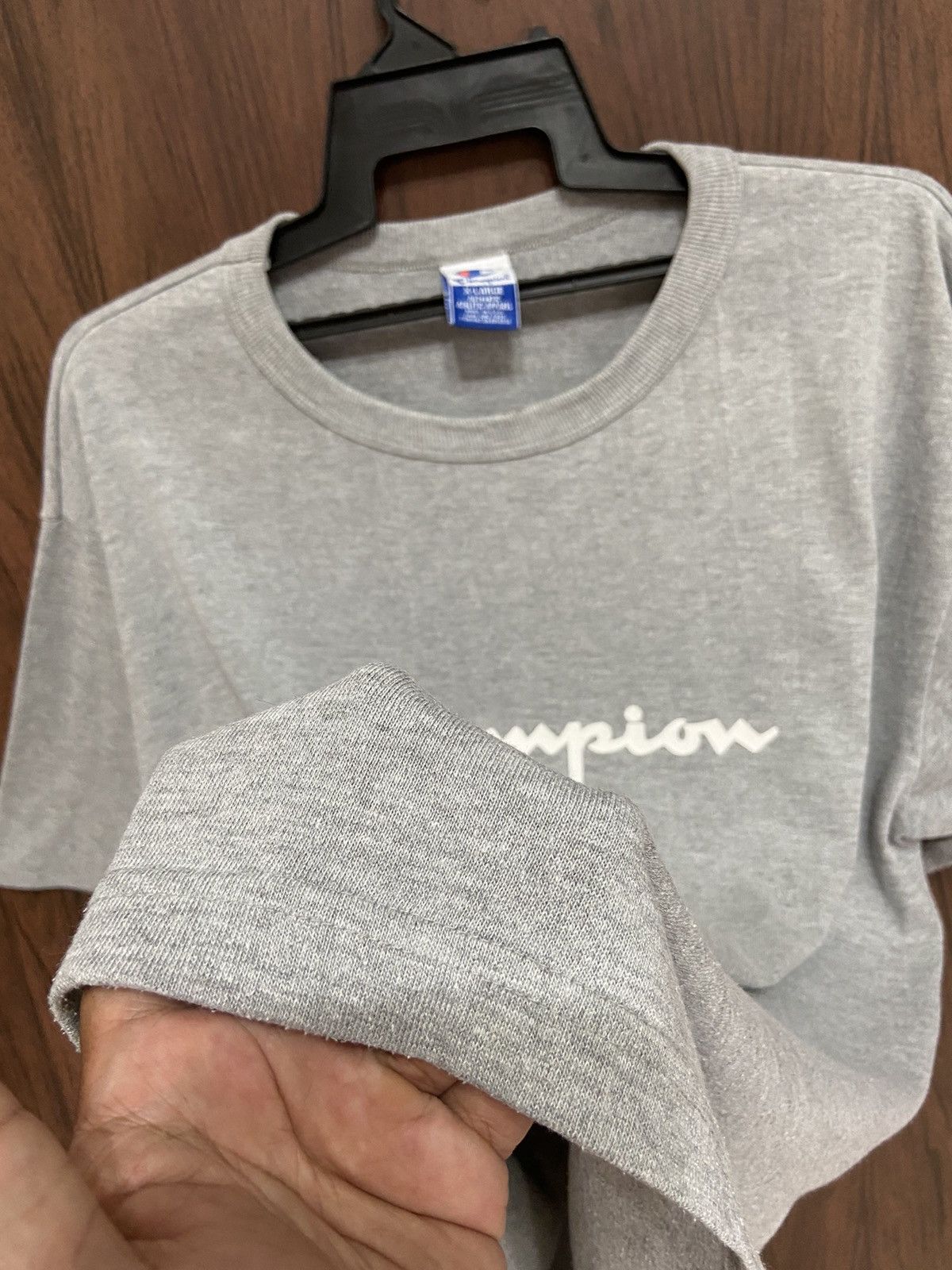 Champion Vintage Champion Usa t shirt big design spell out Size US XL / EU 56 / 4 - 8 Thumbnail
