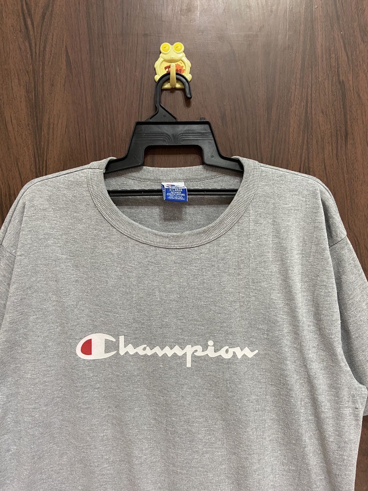 Champion Vintage Champion Usa t shirt big design spell out Size US XL / EU 56 / 4 - 3 Thumbnail