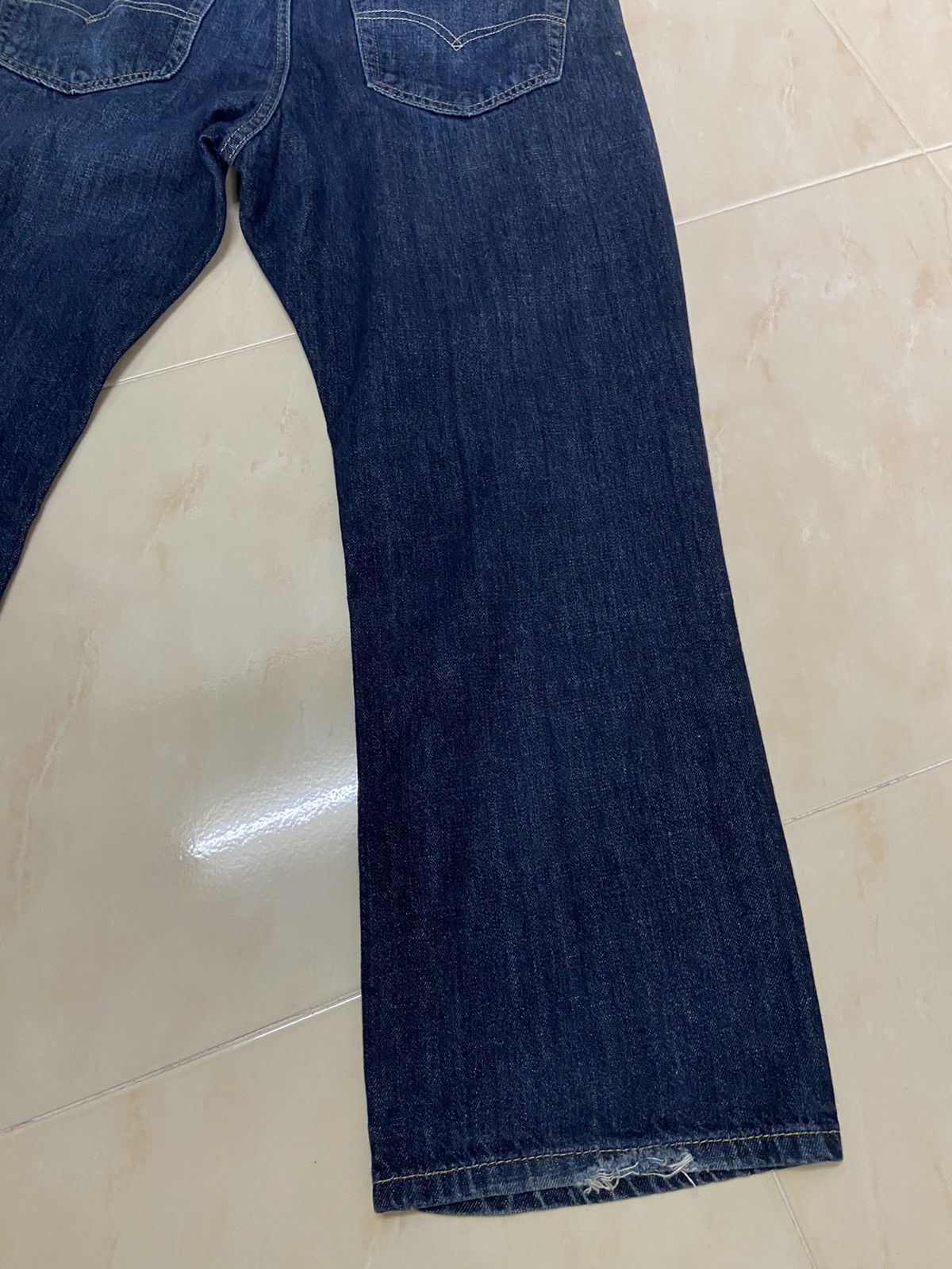 Levi's Vintage 559 Levis Jeans Denim W38 straight cut blue black Size US 38 / EU 54 - 10 Thumbnail