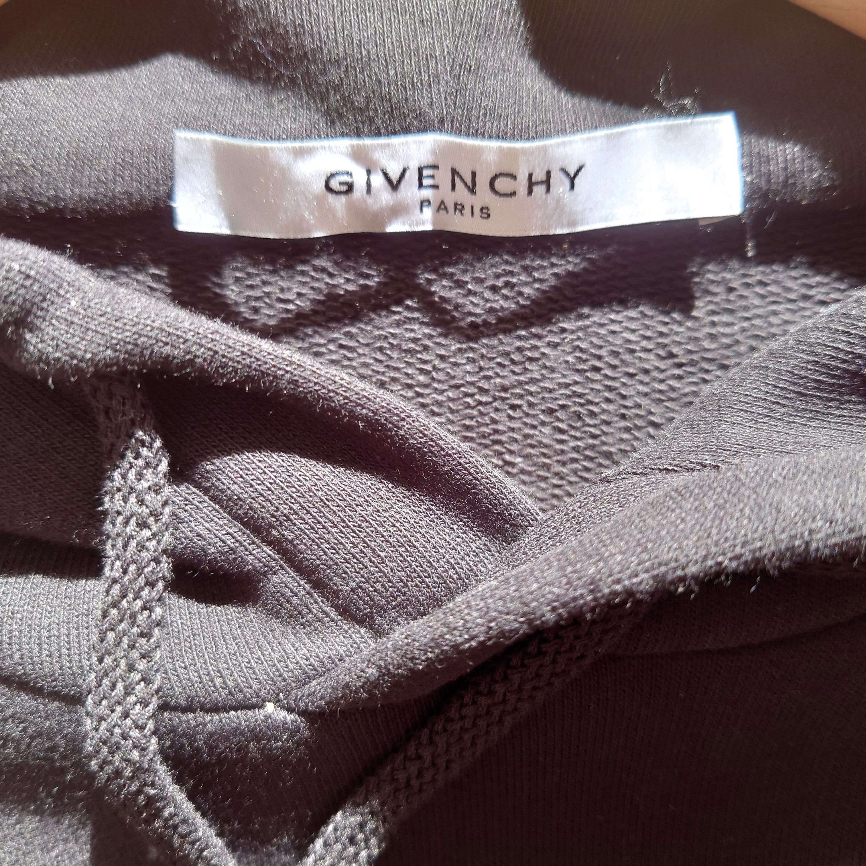 Givenchy Givenchy Vertical Embroidered Logo Hoodie Size US L / EU 52-54 / 3 - 7 Thumbnail
