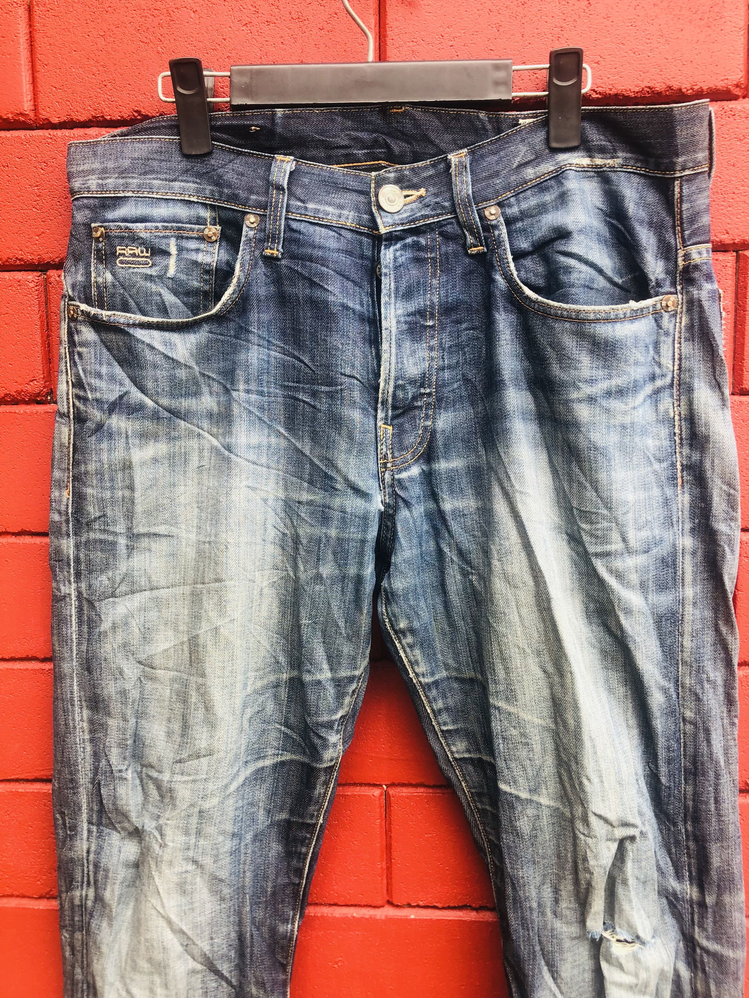 G-Star × Japanese Brand × Vintage Vintage G Star Japanese Designer Fashion Style Size US 32 / EU 48 - 3 Thumbnail