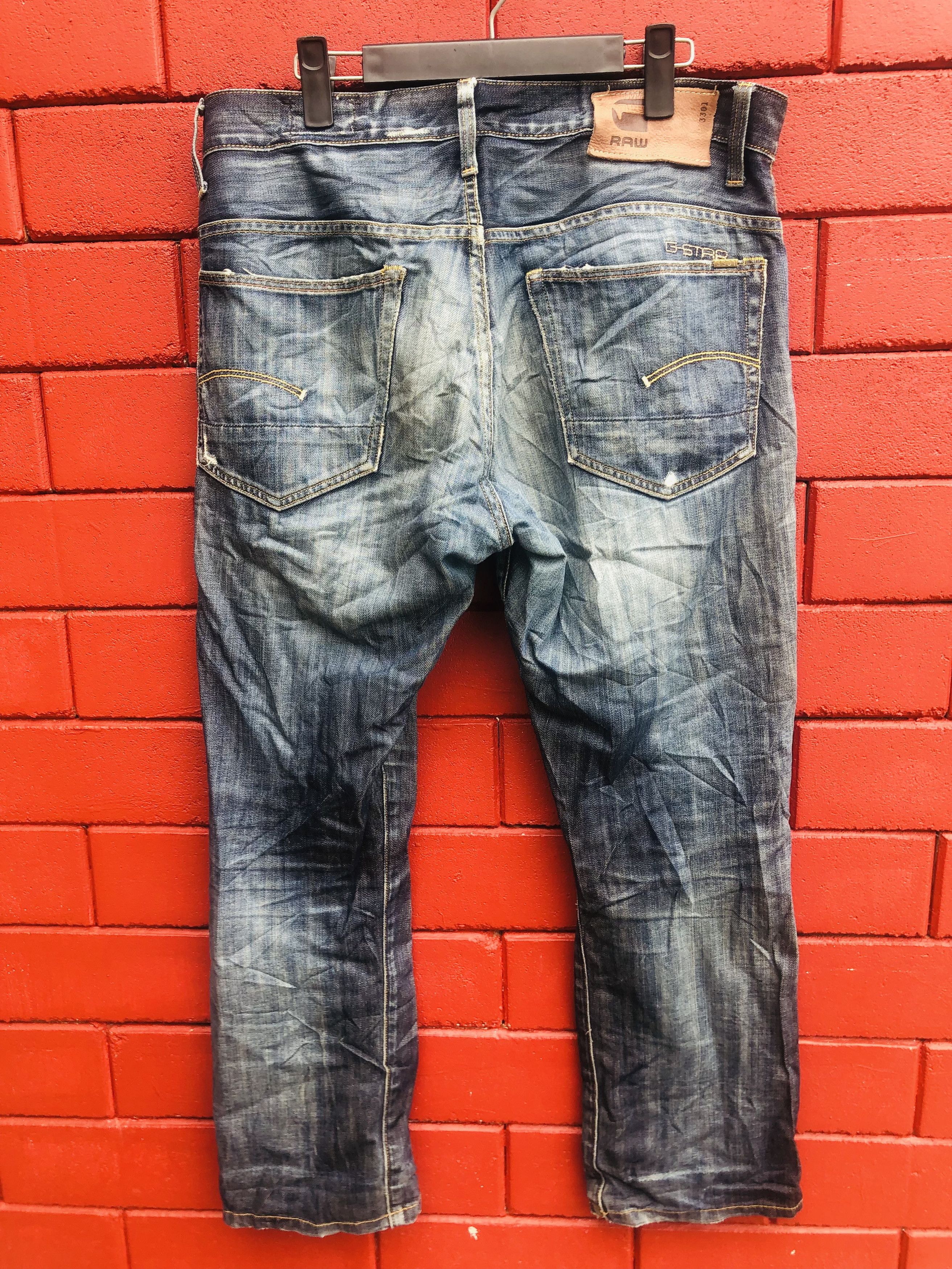 G-Star × Japanese Brand × Vintage Vintage G Star Japanese Designer Fashion Style Size US 32 / EU 48 - 2 Thumbnail