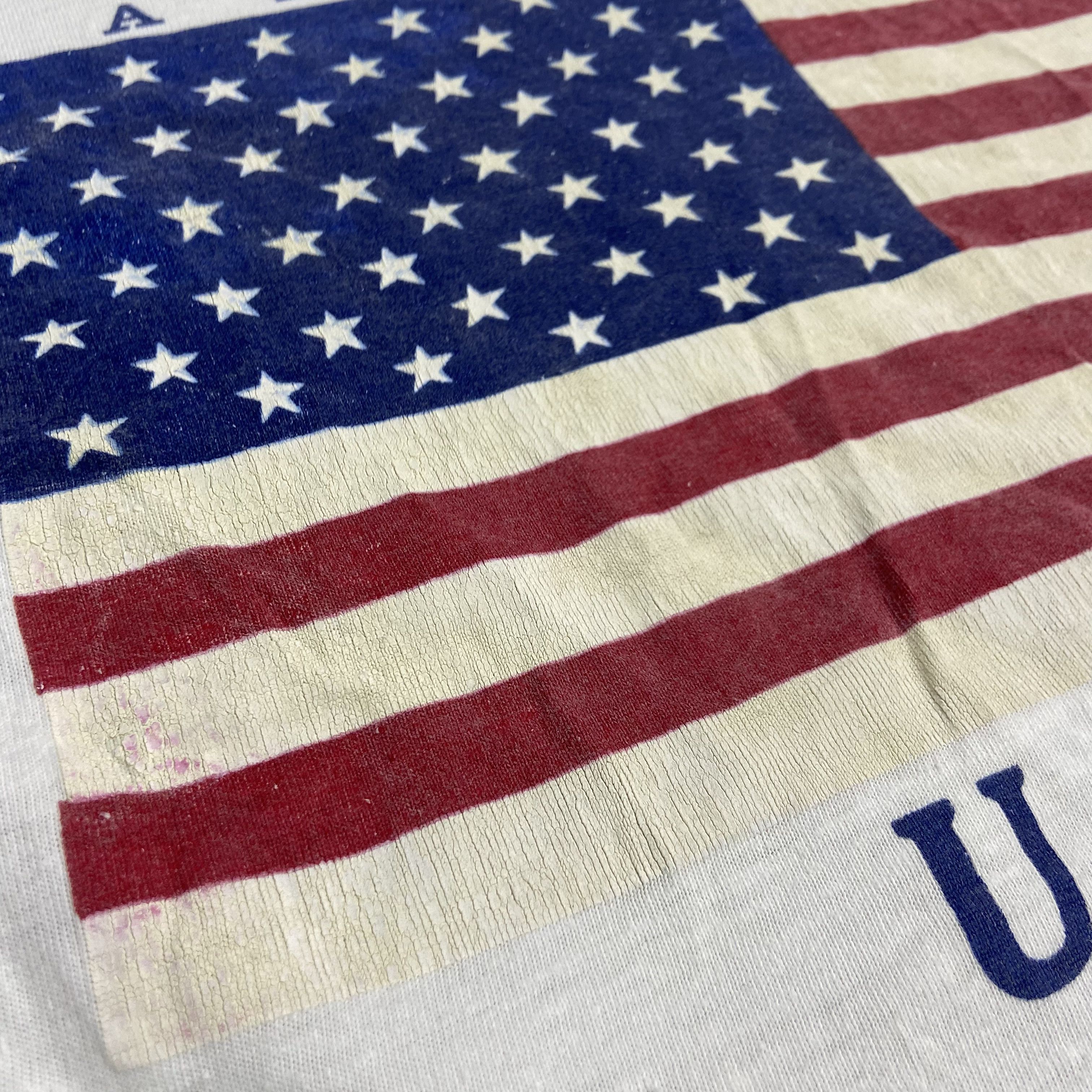 Vintage 1980s CALLIFORNIA USA SINGLE STITCHED RARE BOXY TEE - № 490 Size US L / EU 52-54 / 3 - 10 Thumbnail