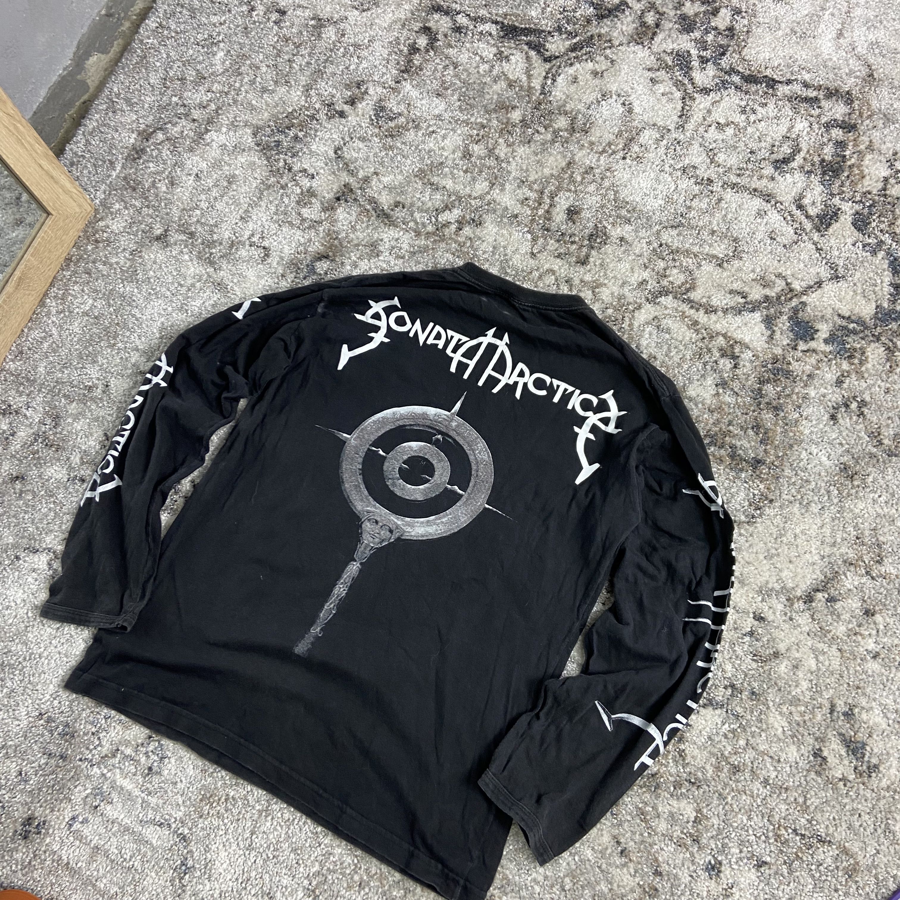 Band Tees 2003 SONATA ARCTICA TAKATALVI VINTAGE LONG SLEEVE - № 1176 Size US L / EU 52-54 / 3 - 2 Thumbnail