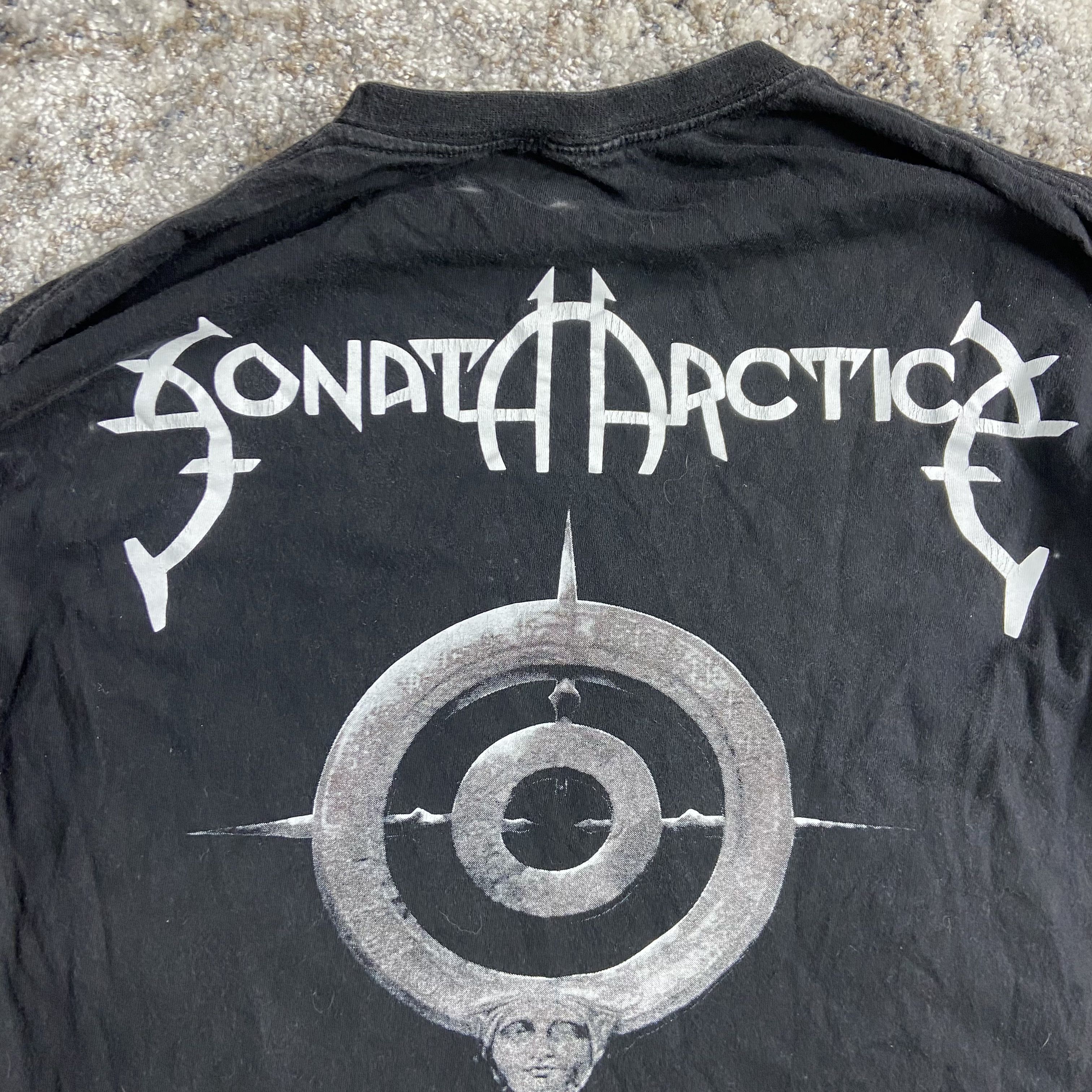 Band Tees 2003 SONATA ARCTICA TAKATALVI VINTAGE LONG SLEEVE - № 1176 Size US L / EU 52-54 / 3 - 8 Thumbnail