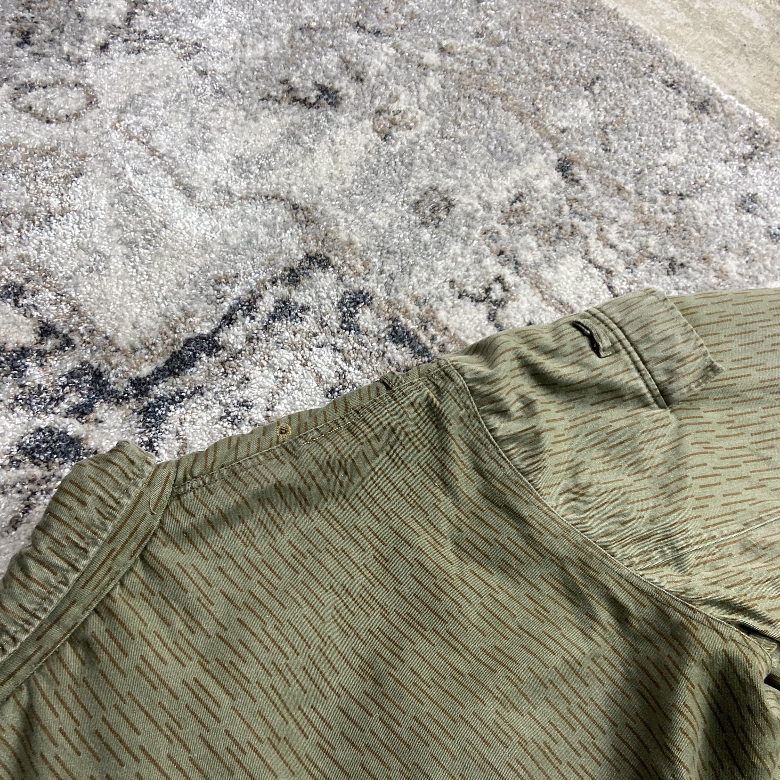 Vintage 1970s RAIN CAMO ARCHIVE VINTAGE FADED JACKET - № 2207 Size US L / EU 52-54 / 3 - 15 Thumbnail