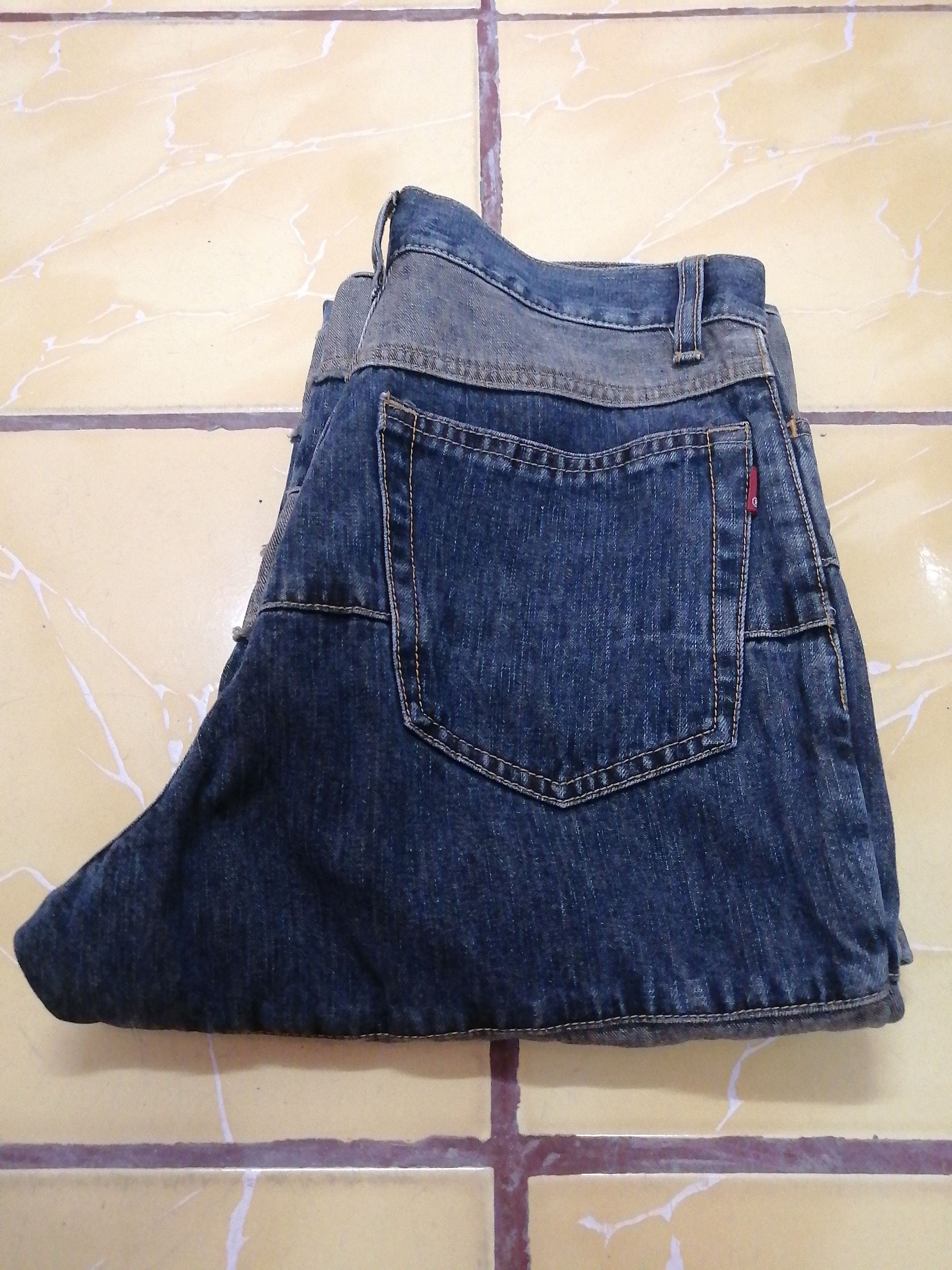 Japanese Brand × Vintage Vintage Patchwork Flare Jeans Size 28" / US 6 / IT 42 - 17 Thumbnail