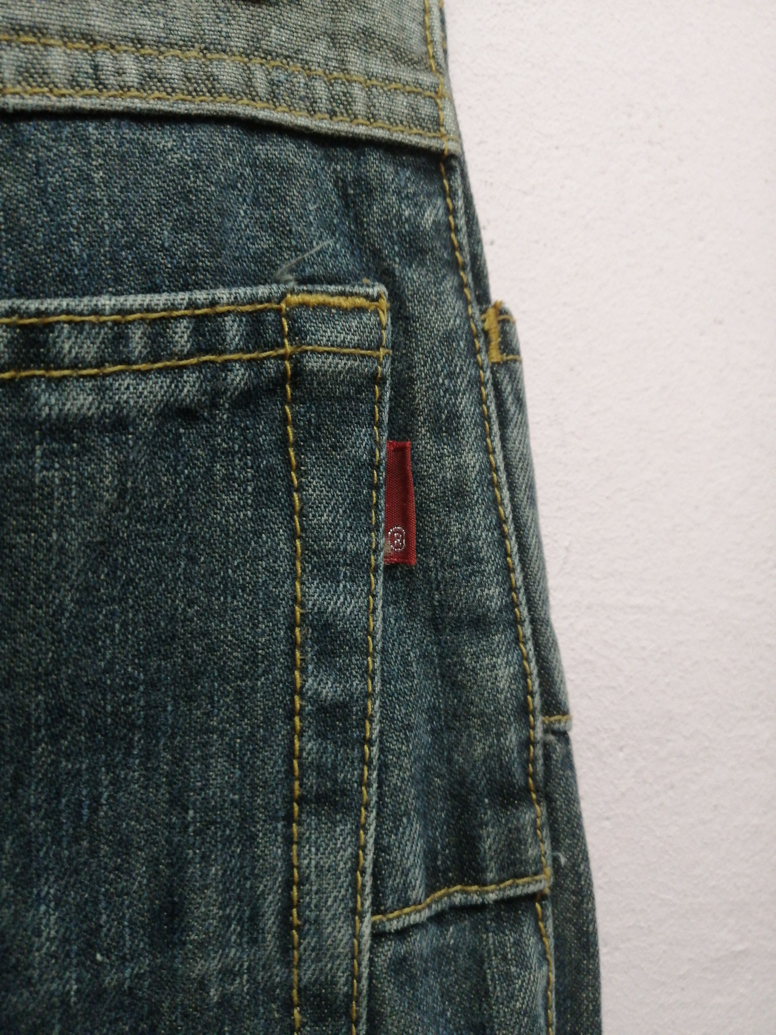 Japanese Brand × Vintage Vintage Patchwork Flare Jeans Size 28" / US 6 / IT 42 - 9 Thumbnail