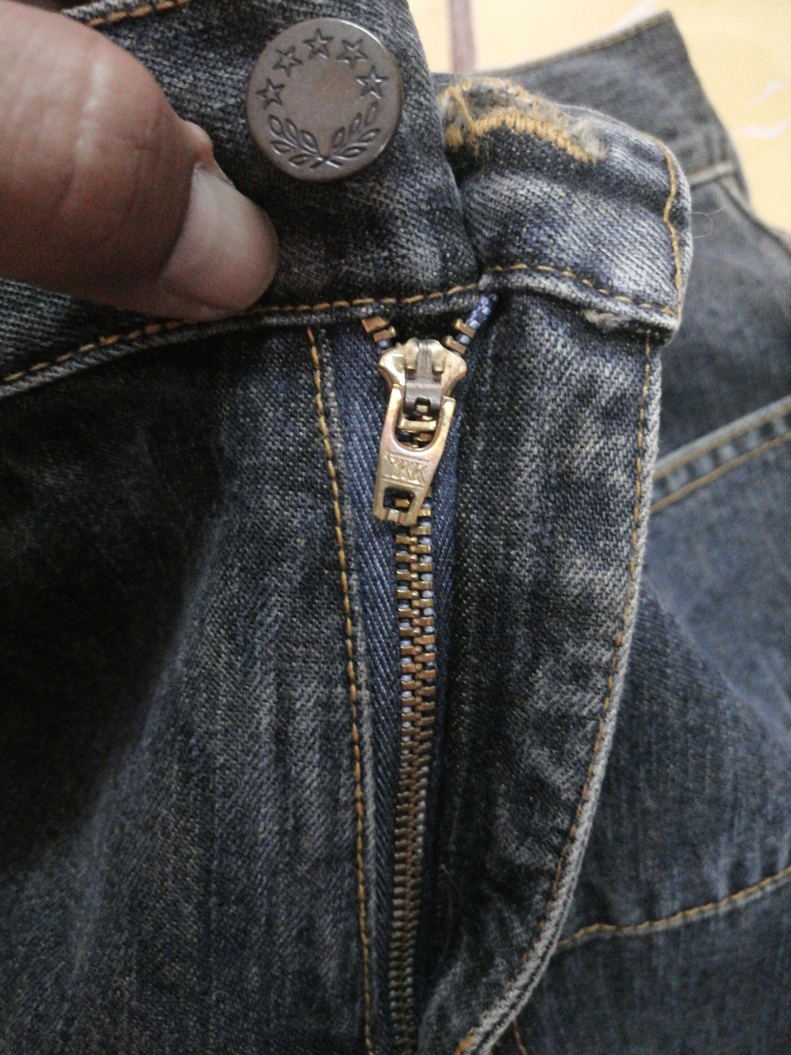 Japanese Brand × Vintage Vintage Patchwork Flare Jeans Size 28" / US 6 / IT 42 - 15 Thumbnail
