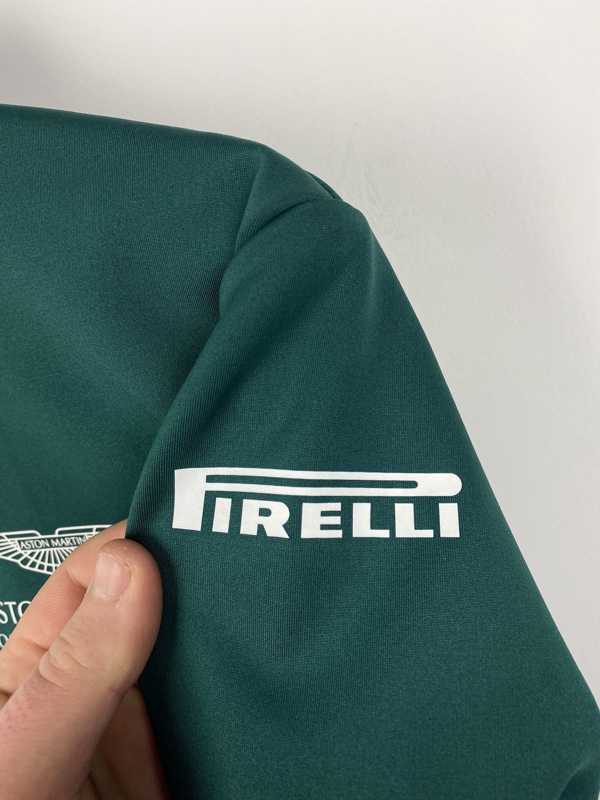 Vintage Aston Martin Formula One Team Racing Jacket Ferrari Mercedes Size US M / EU 48-50 / 2 - 5 Thumbnail