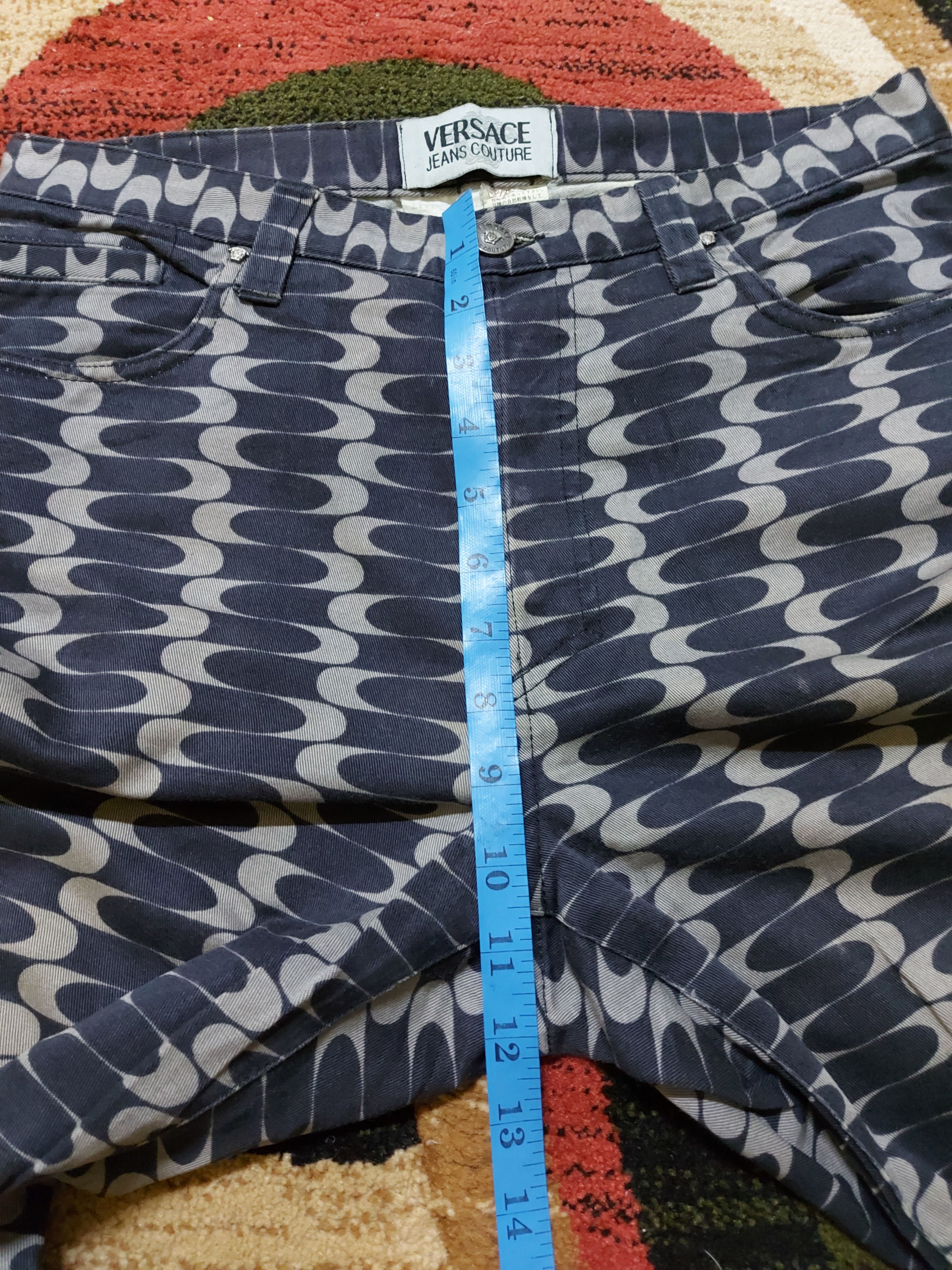Designer (J5) Versace - spiral design made in italy Size US 30 / EU 46 - 4 Thumbnail