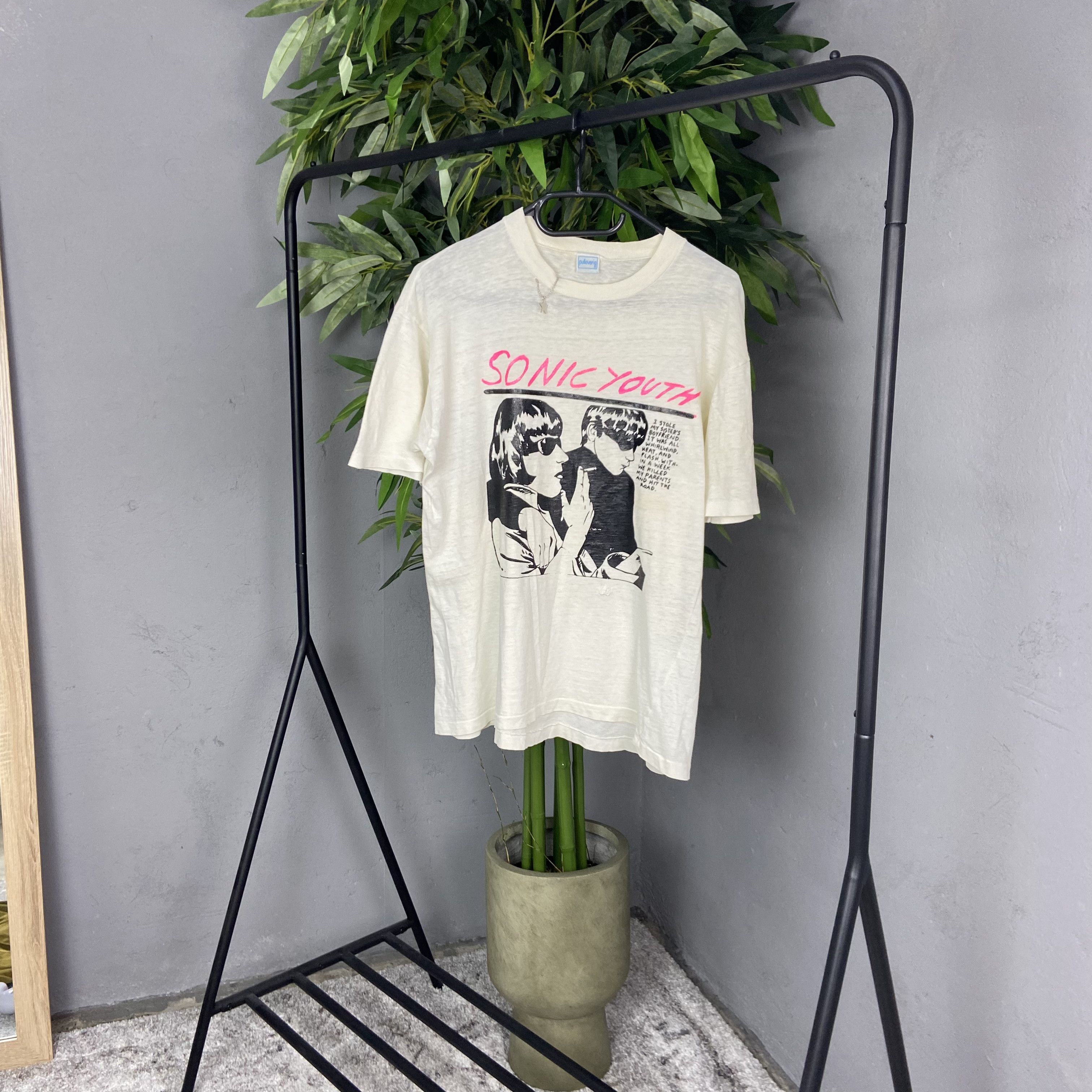 Band Tees SONIC YOUTH 1980s ARCHIVE VERY RARE VINTAGE BOXY FIT TEE Size US L / EU 52-54 / 3 - 1 Thumbnail