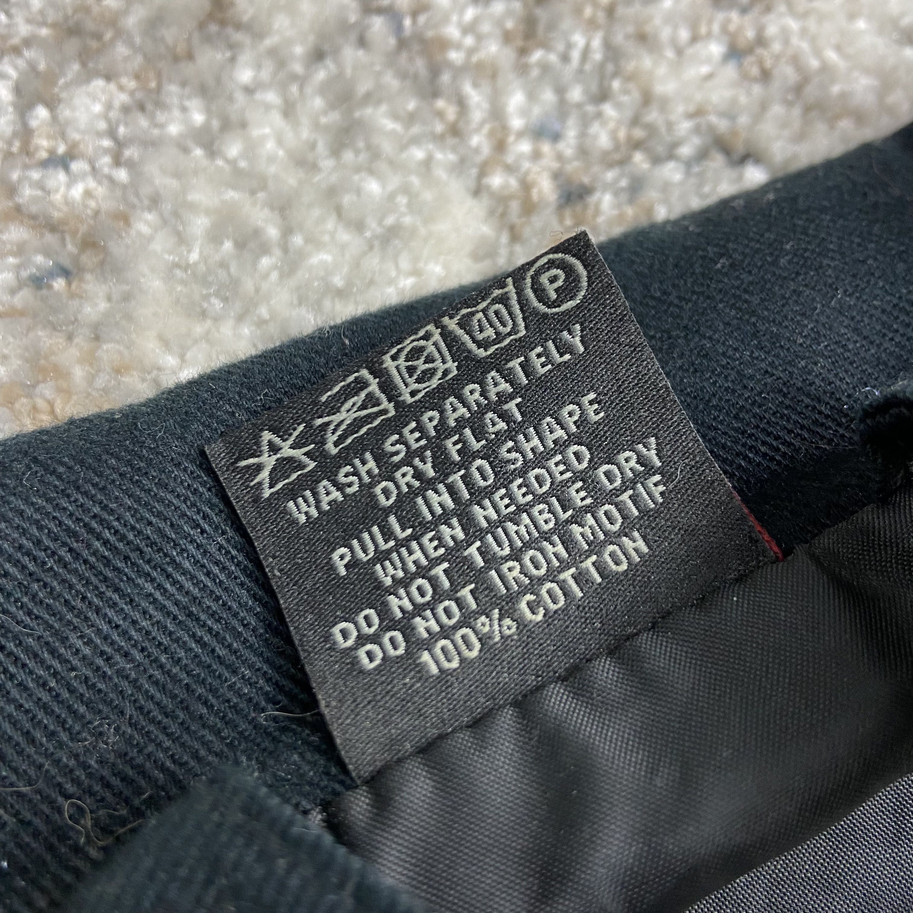 Vintage BIKER DENIM BONDAGE JACKET 1990s - № 2200 Size US L / EU 52-54 / 3 - 9 Thumbnail