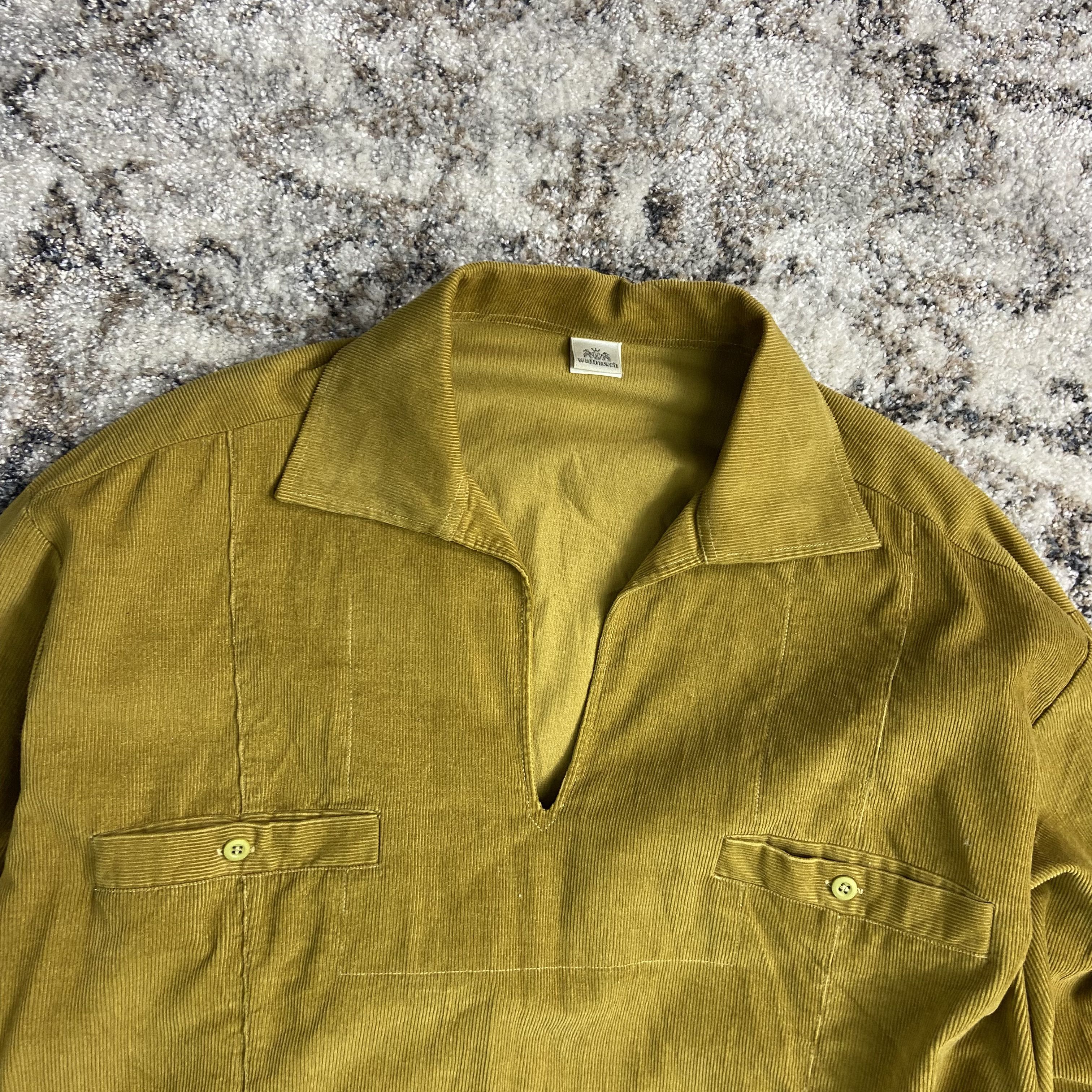 Vintage 1980s CORDUROY BOXY AVANTGARDE RARE VINTAGE JACKET - № 1204 Size US L / EU 52-54 / 3 - 4 Thumbnail