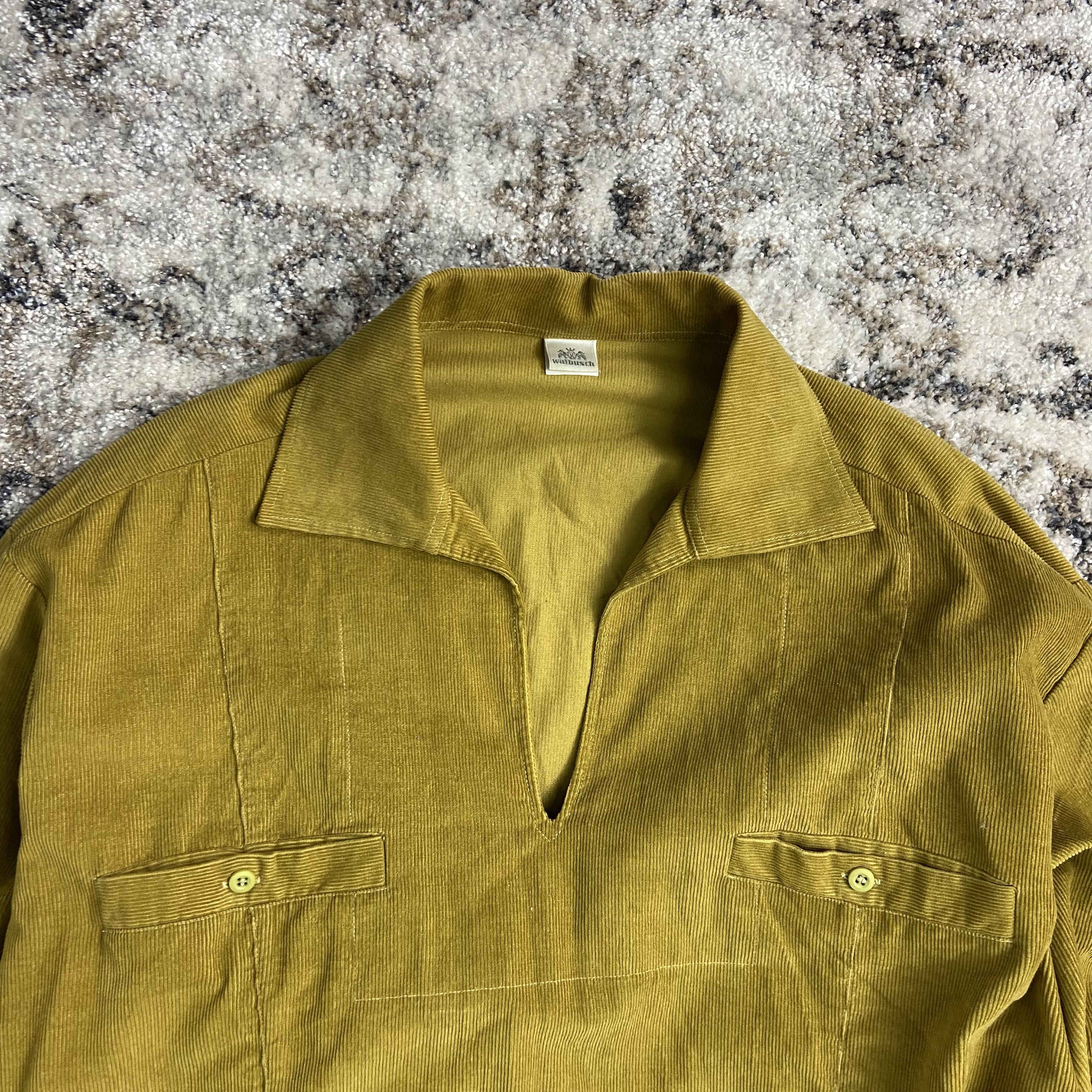 Vintage 1980s CORDUROY BOXY AVANTGARDE RARE VINTAGE JACKET - № 1204 Size US L / EU 52-54 / 3 - 6 Thumbnail