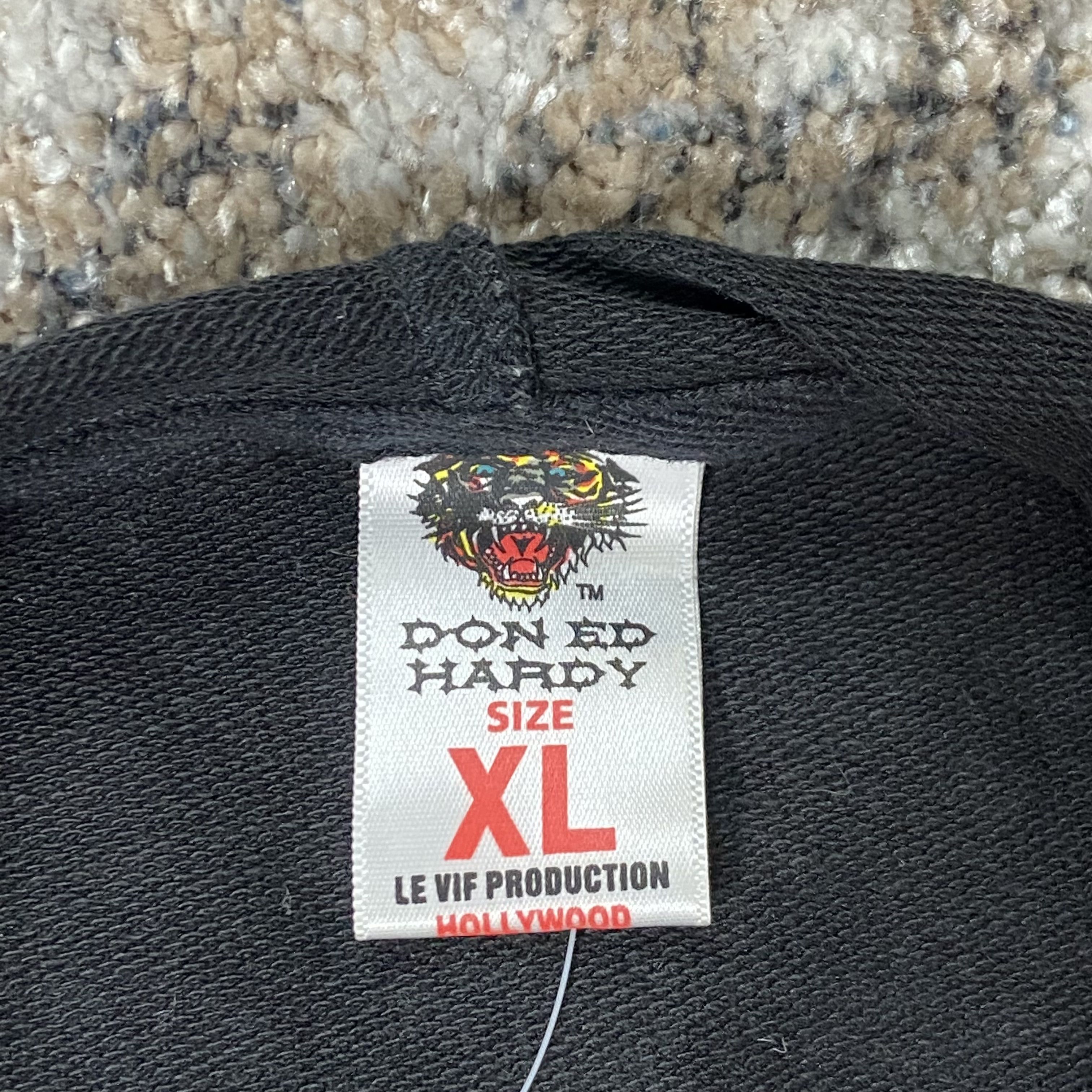 Christian Audigier PURPLE HAZE ED HARDY ARCHIVE ZIP HOODIE Size US S / EU 44-46 / 1 - 11 Thumbnail