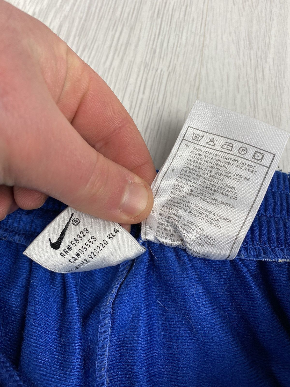 Nike Y2K Vintage Nike Track Pants Drill Swoosh Joggers Lacoste Size US 32 / EU 48 - 8 Thumbnail