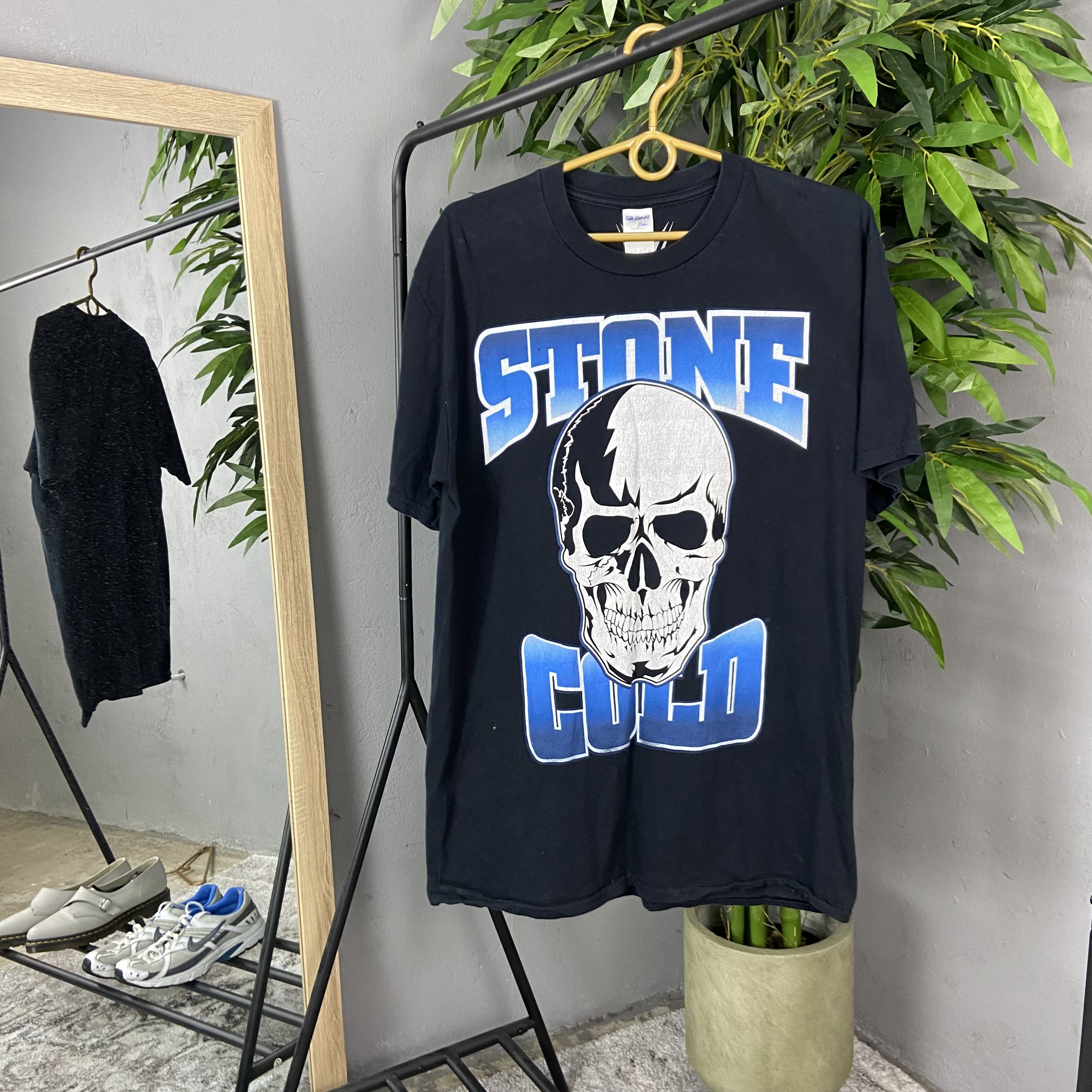 Vintage STONE COLD STEVE AUSTIN - RARE VINTAGE WWE TEE - № 554 Size US L / EU 52-54 / 3 - 2 Thumbnail