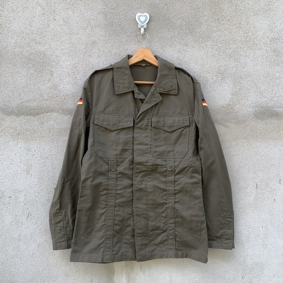 Vintage VINTAGE ISSUE ARMY GERMANY MILITARY OG HUNTER JACKET Size US M / EU 48-50 / 2 - 1 Thumbnail