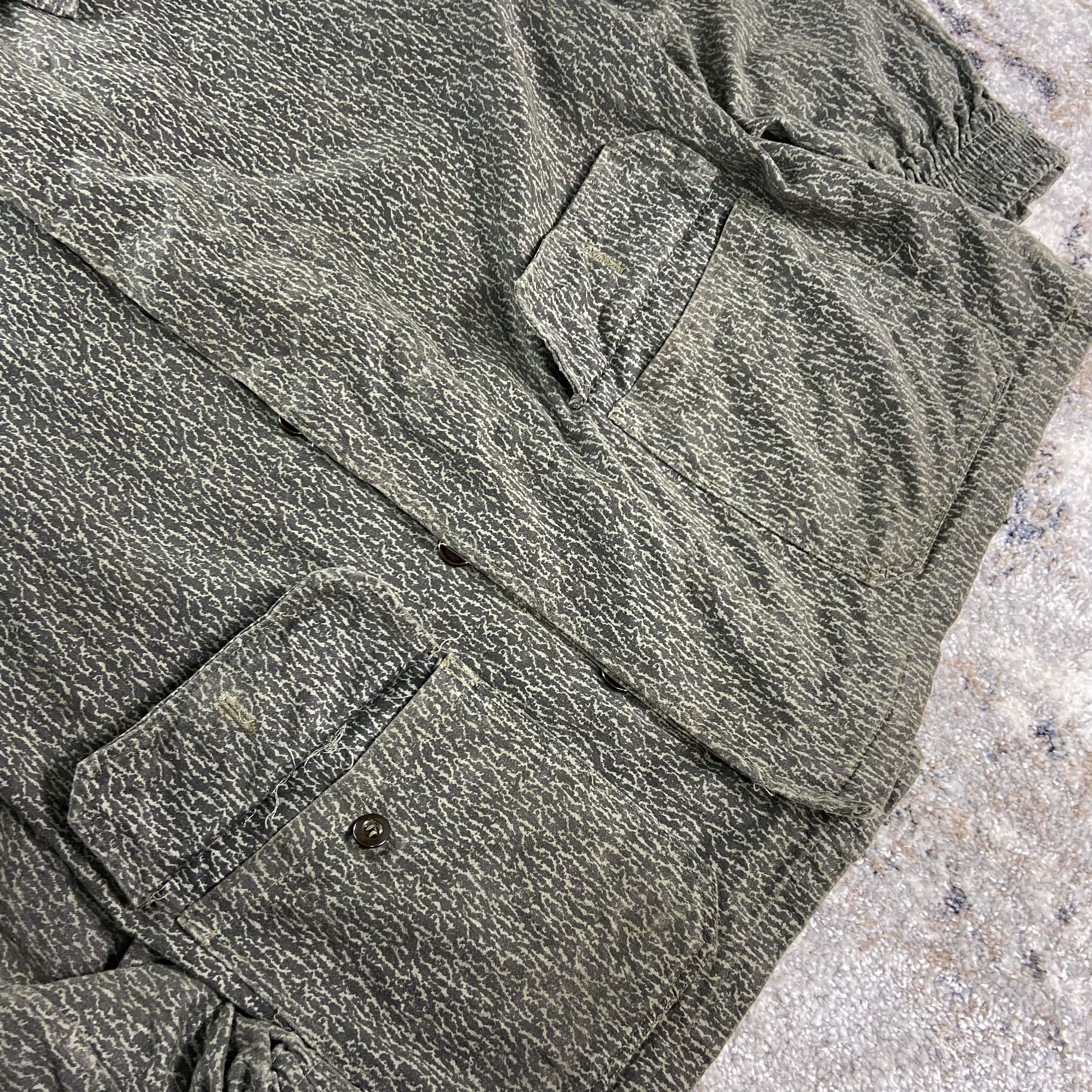 Vintage SWAMP CAMO 1990s RARE TACTICAL BONDAGE JACKET - № 2223 Size US L / EU 52-54 / 3 - 3 Thumbnail