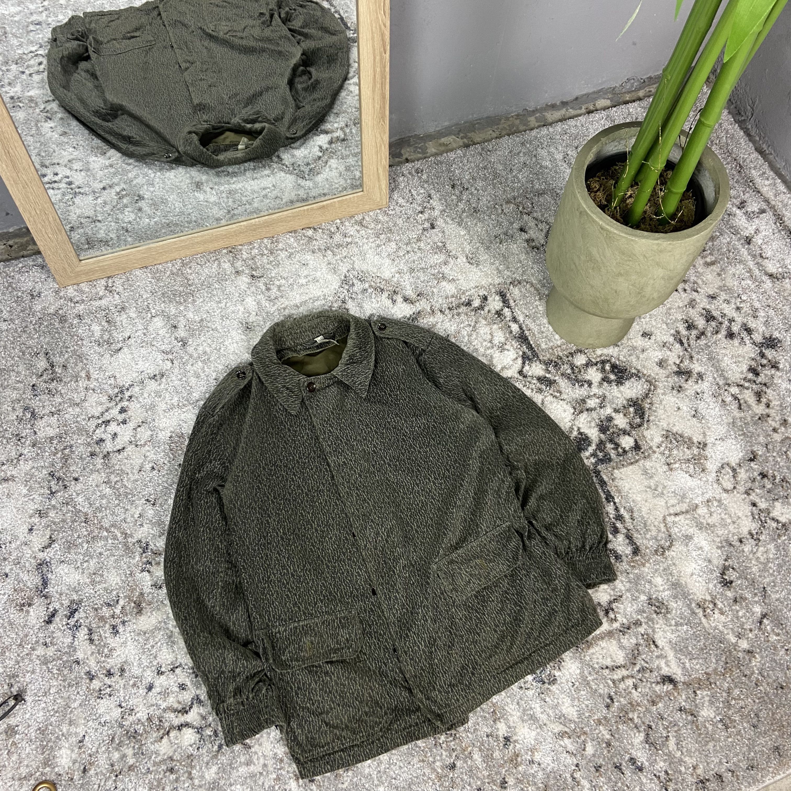Vintage SWAMP CAMO 1990s RARE TACTICAL BONDAGE JACKET - № 2223 Size US L / EU 52-54 / 3 - 2 Thumbnail
