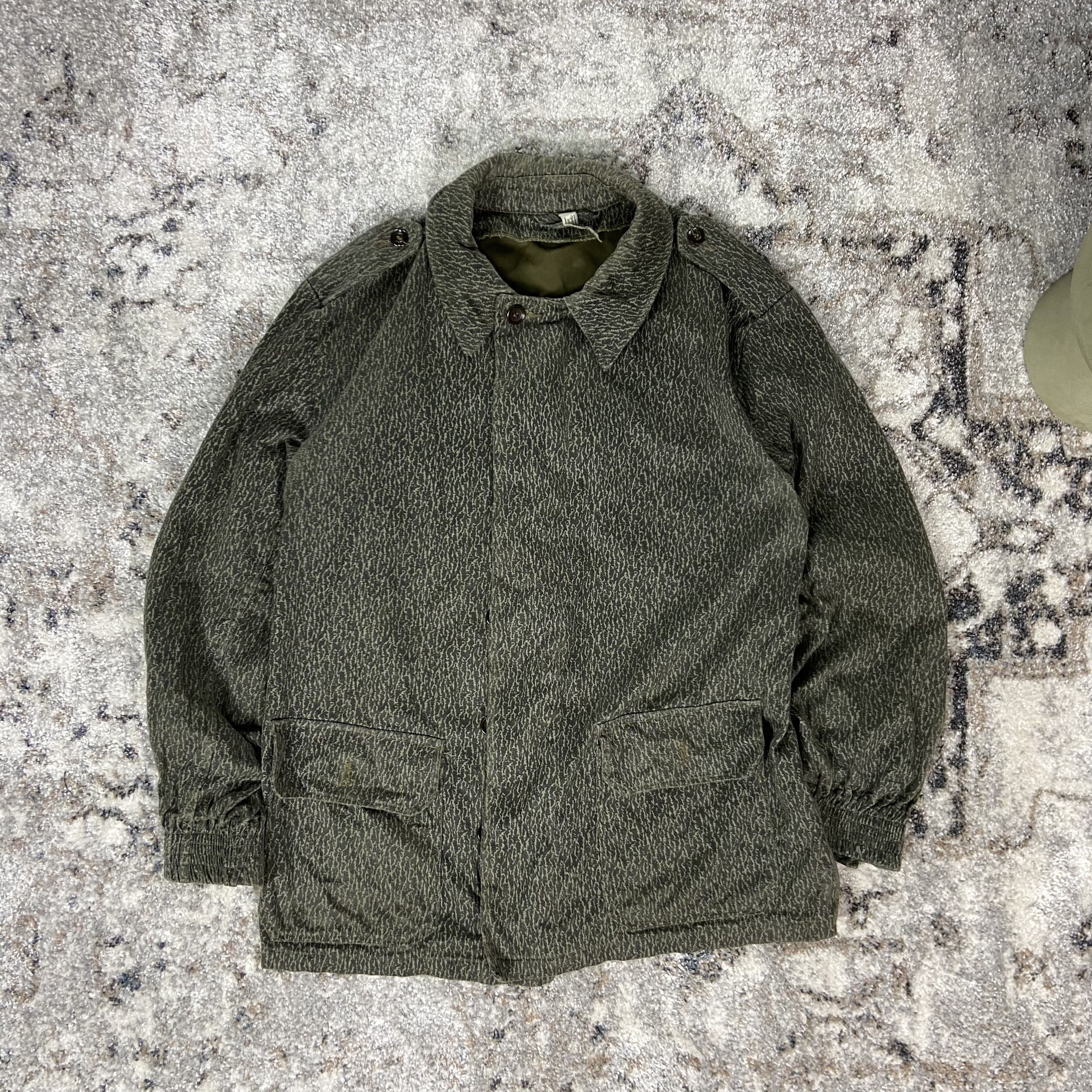 Vintage SWAMP CAMO 1990s RARE TACTICAL BONDAGE JACKET - № 2223 Size US L / EU 52-54 / 3 - 1 Thumbnail