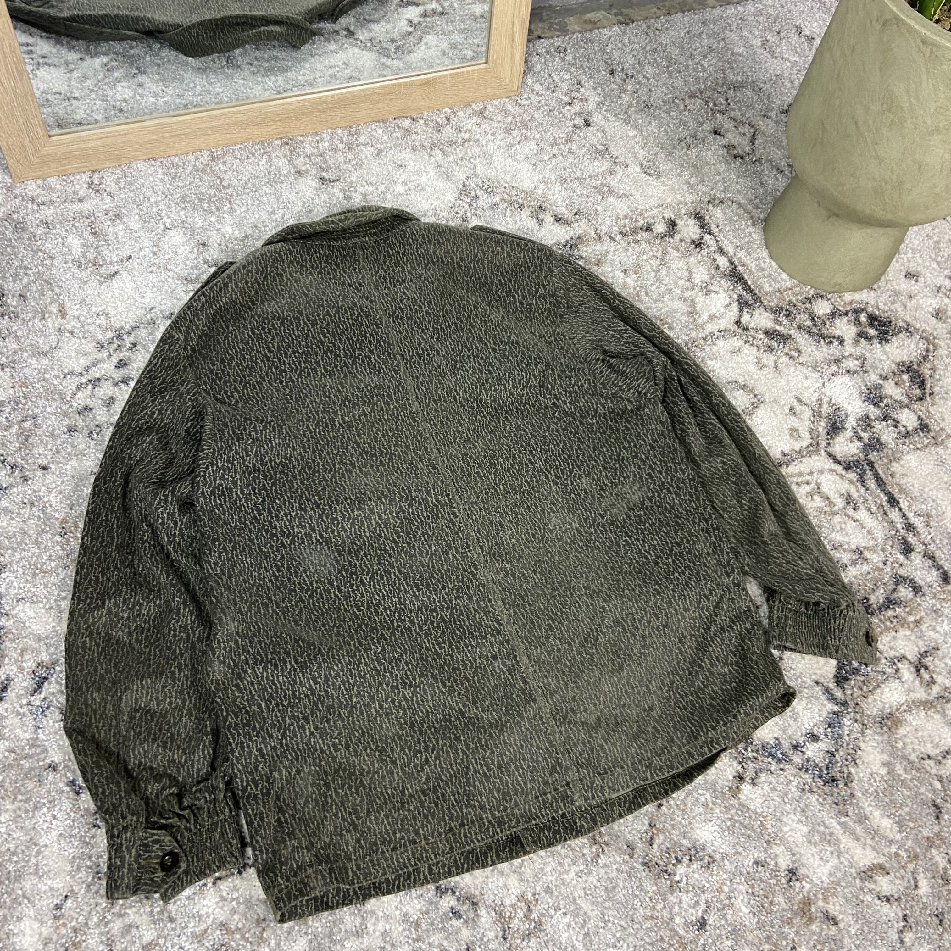Vintage SWAMP CAMO 1990s RARE TACTICAL BONDAGE JACKET - № 2223 Size US L / EU 52-54 / 3 - 8 Thumbnail