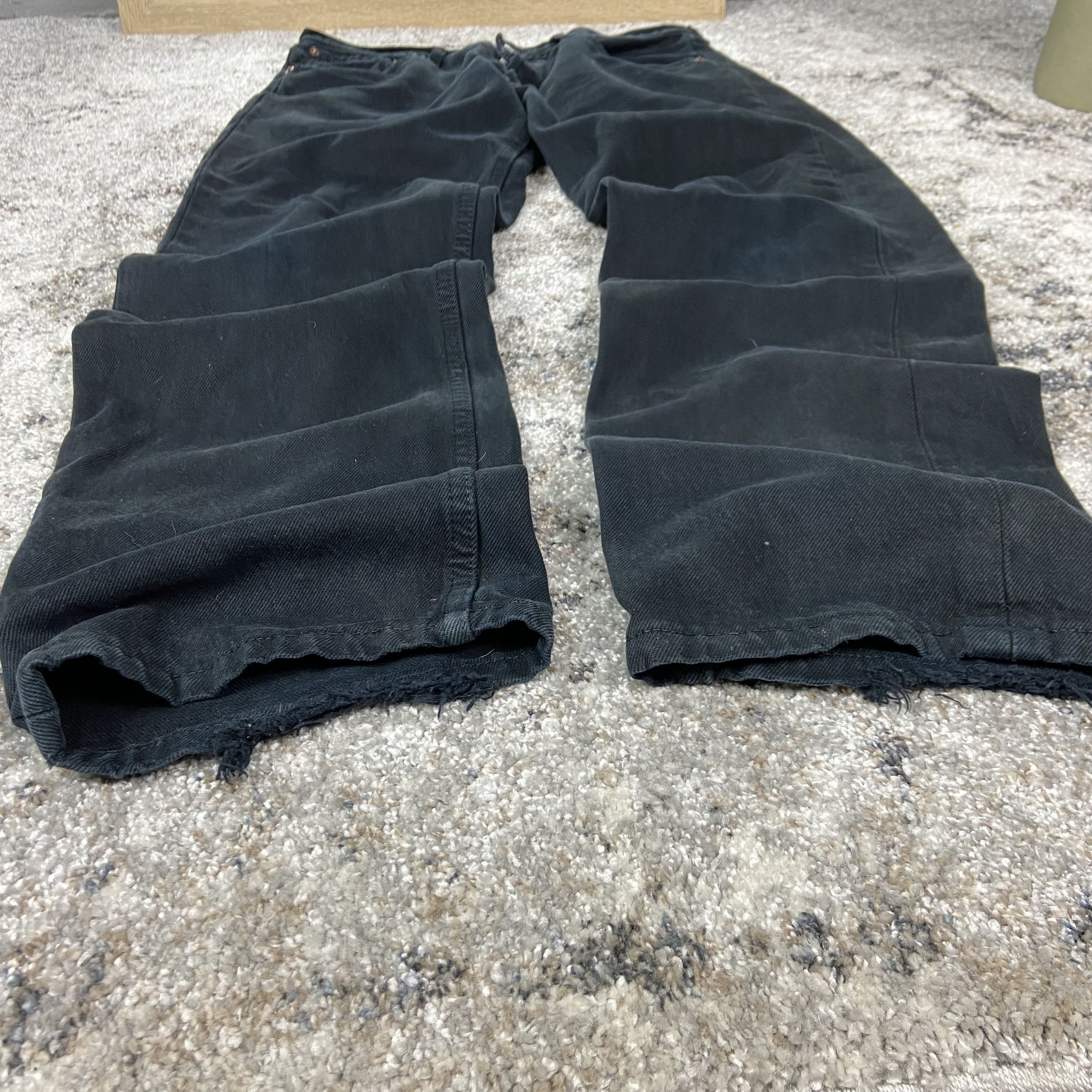 Levi's RETRO PUNK FADED BLACK JEANS LEVIS 1990s Size US 32 / EU 48 - 3 Thumbnail