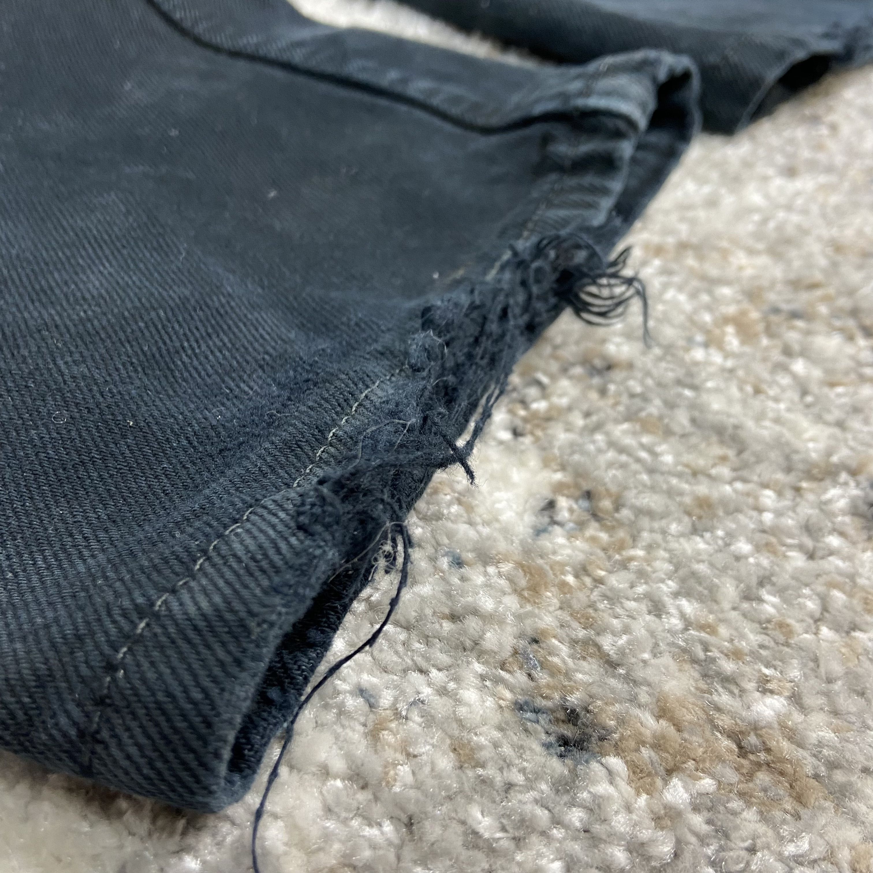 Levi's RETRO PUNK FADED BLACK JEANS LEVIS 1990s Size US 32 / EU 48 - 8 Thumbnail