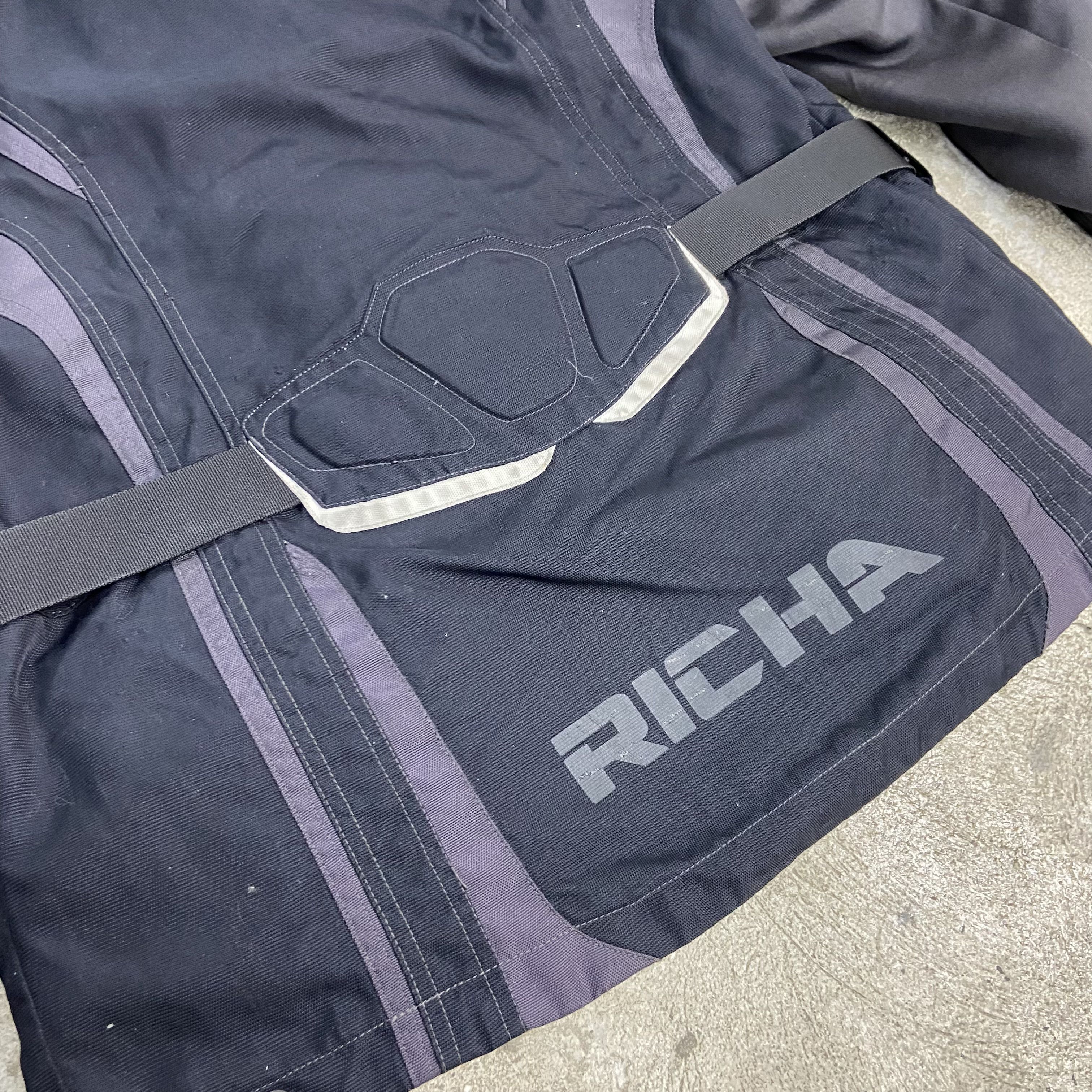 Japanese Brand RACING RICHA MULTIPOCKET TRANSFORMER BONDAGE JACKET 1990s Size US L / EU 52-54 / 3 - 16 Thumbnail