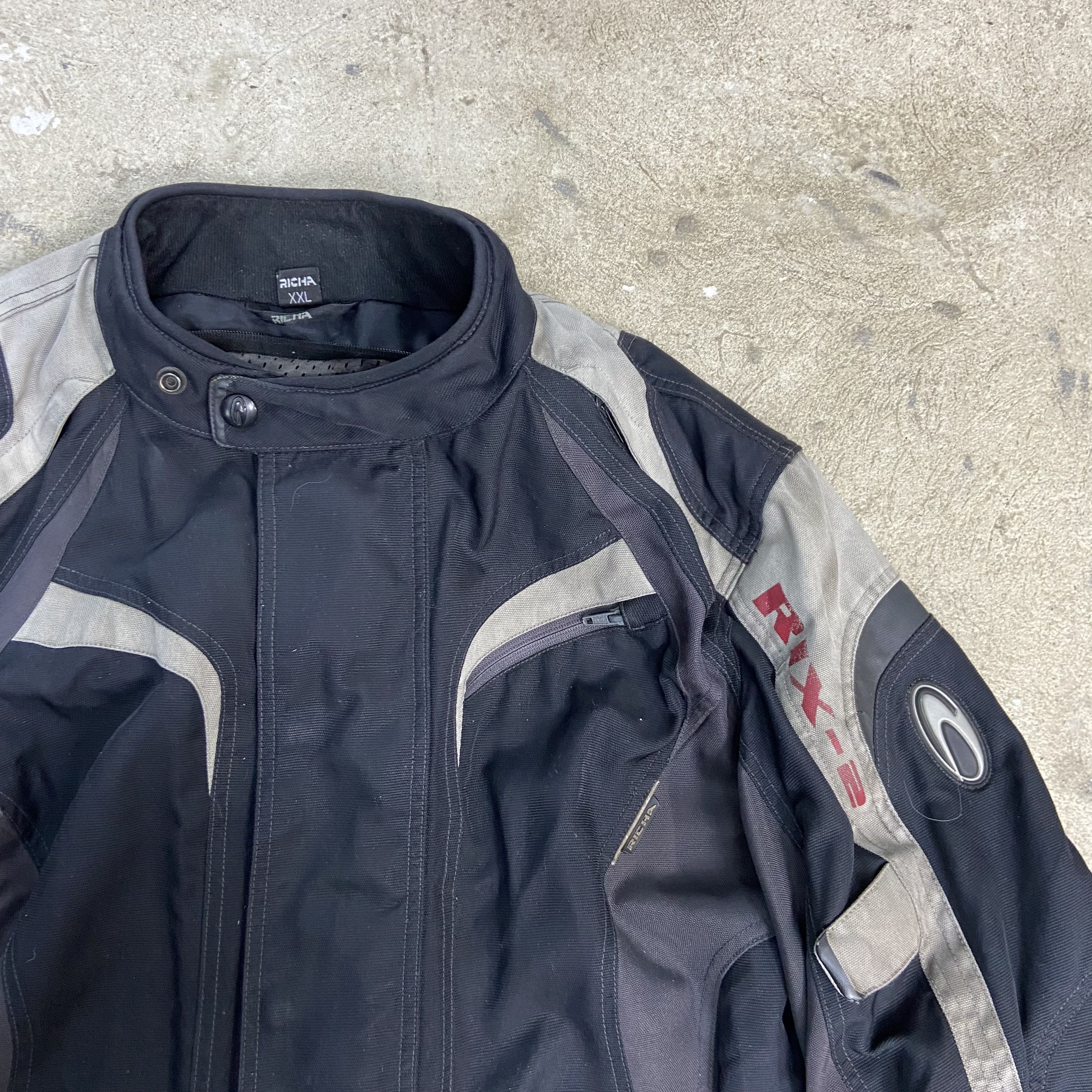 Japanese Brand RACING RICHA MULTIPOCKET TRANSFORMER BONDAGE JACKET 1990s Size US L / EU 52-54 / 3 - 6 Thumbnail