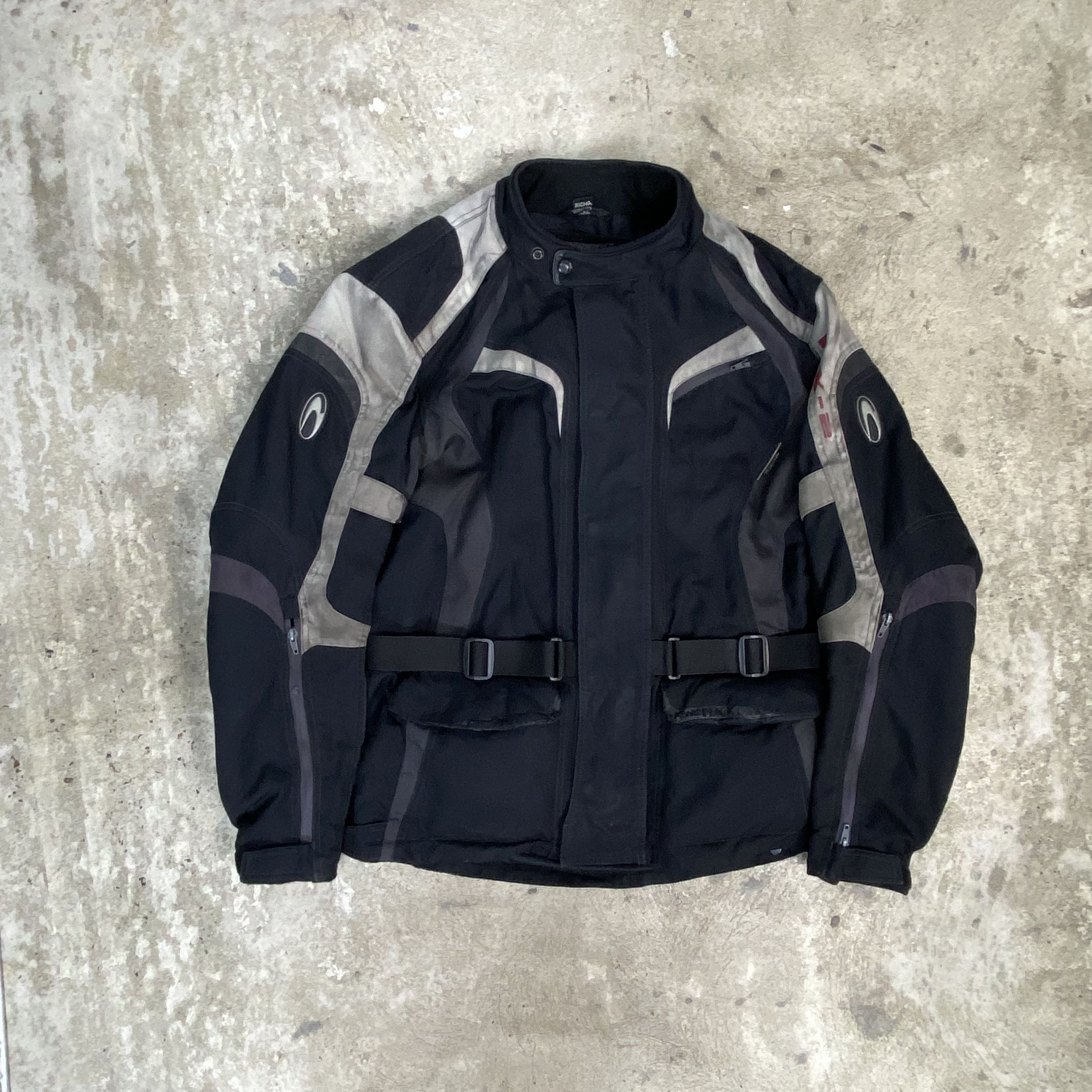 Japanese Brand RACING RICHA MULTIPOCKET TRANSFORMER BONDAGE JACKET 1990s Size US L / EU 52-54 / 3 - 2 Thumbnail