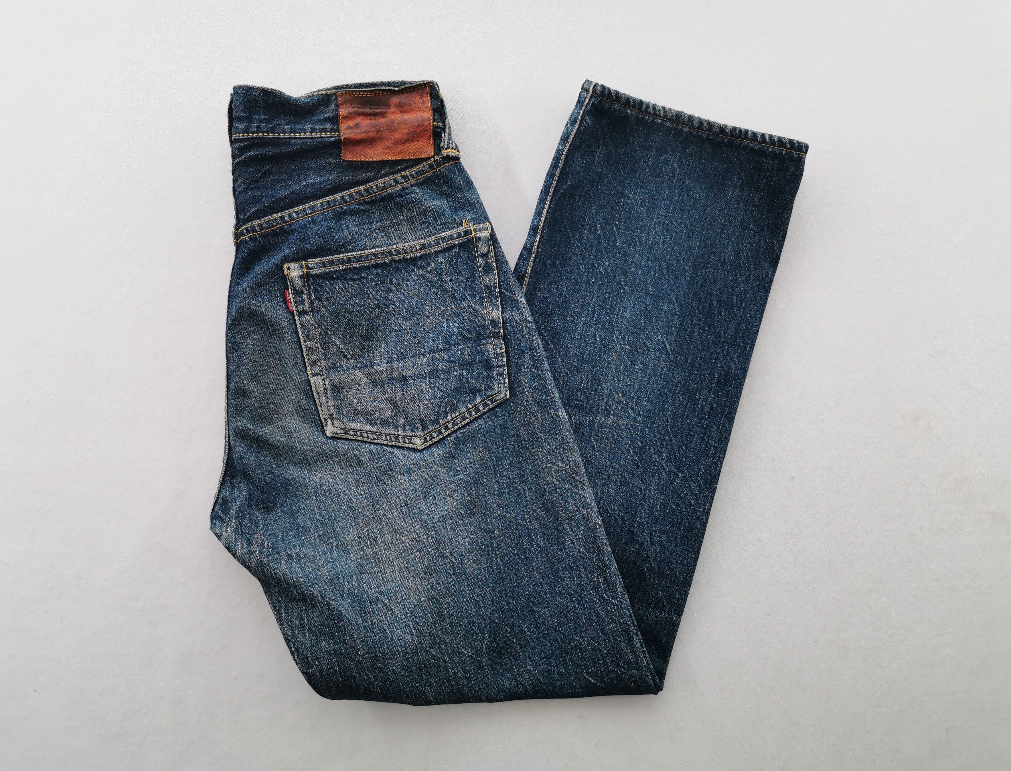 Evisu Vintage Evisu Selvedge Denim Made In Japan Size 27/30x35 Size US 27 - 1 Thumbnail