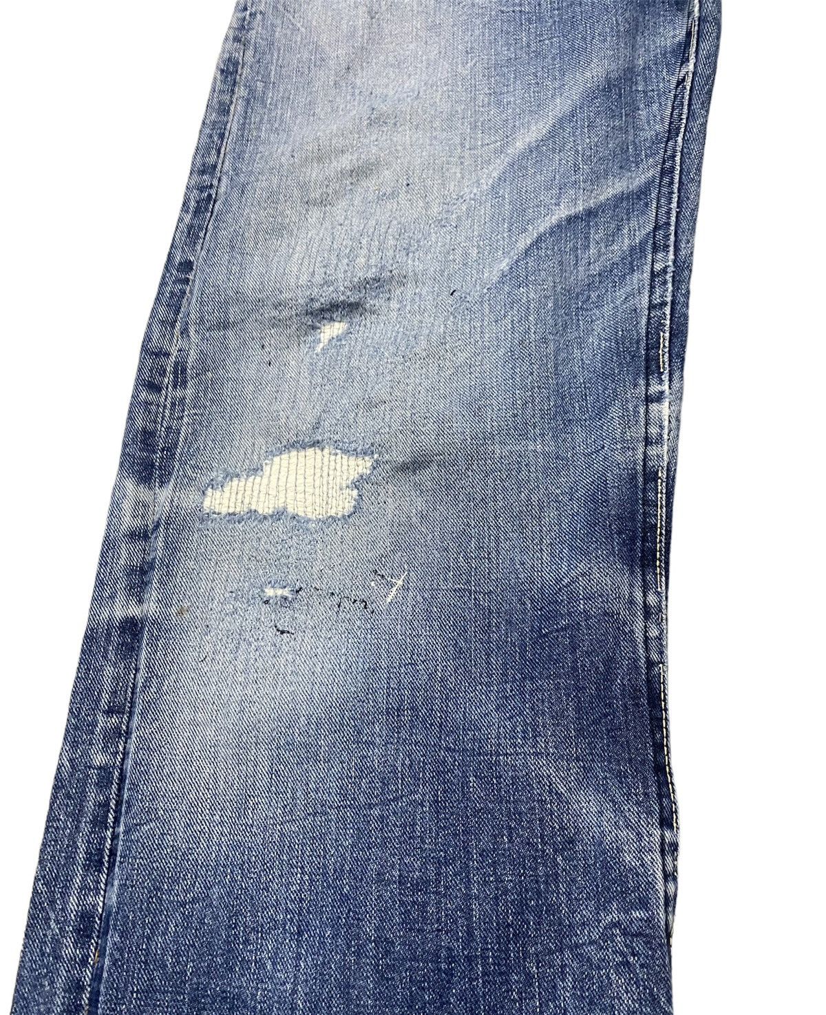 Hysteric Glamour FULL COUNT DISTRESS JEANS KURT COBAIN Size US 28 / EU 44 - 5 Thumbnail