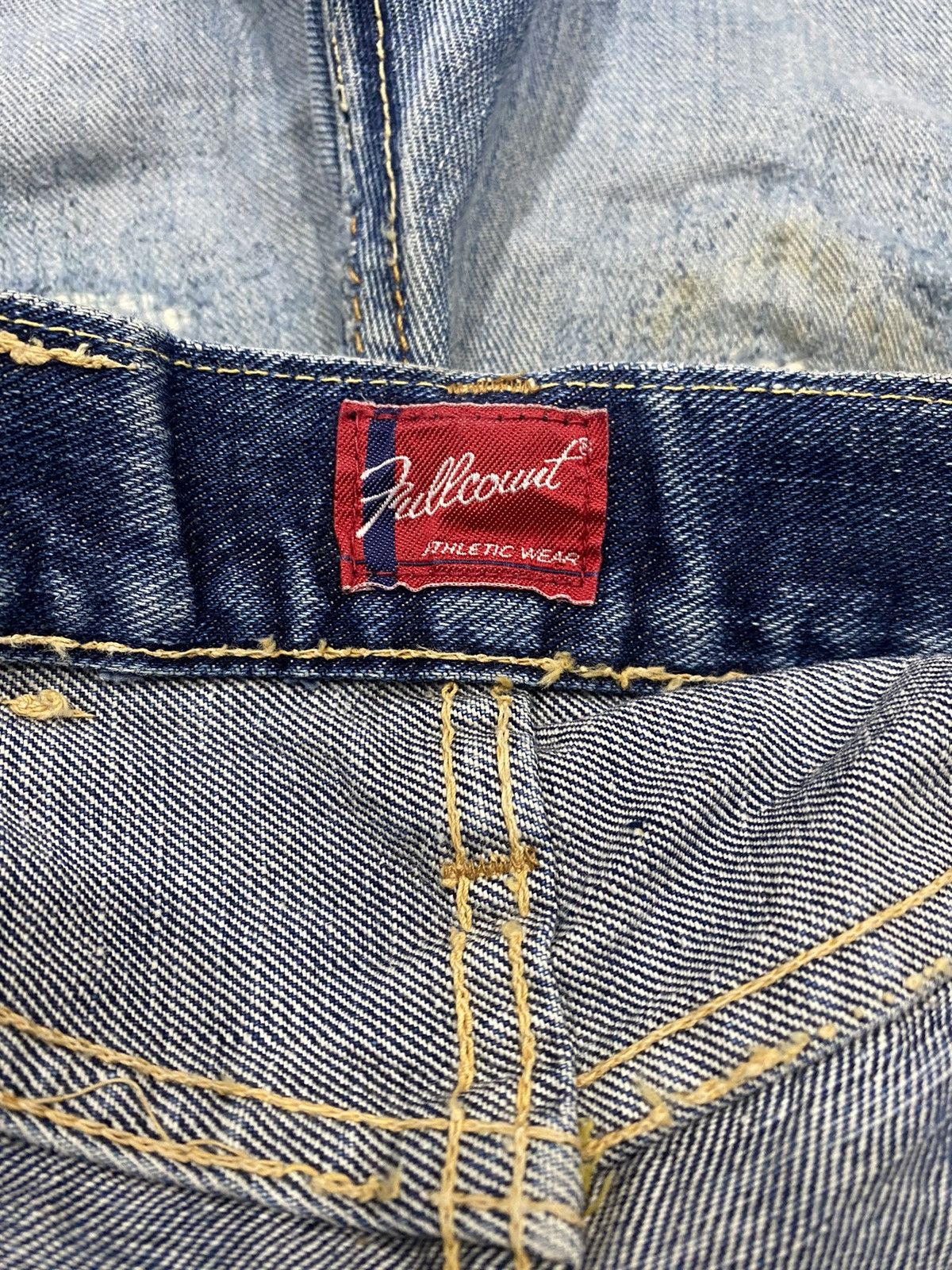 Hysteric Glamour FULL COUNT DISTRESS JEANS KURT COBAIN Size US 28 / EU 44 - 4 Thumbnail
