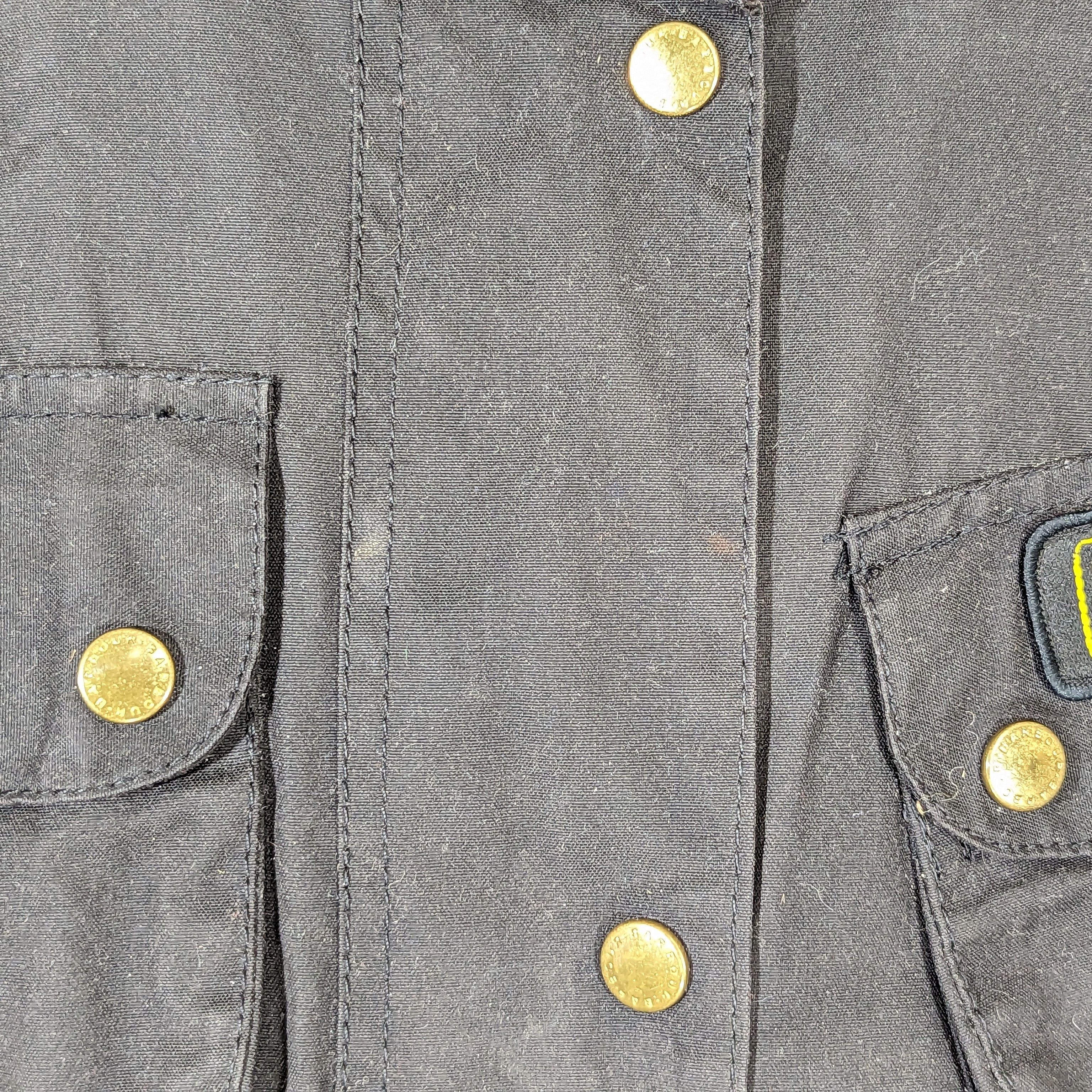 Barbour Barbour International Wax Jacket Waxed Cotton Motorcycle Size L / US 10 / IT 46 - 24 Thumbnail