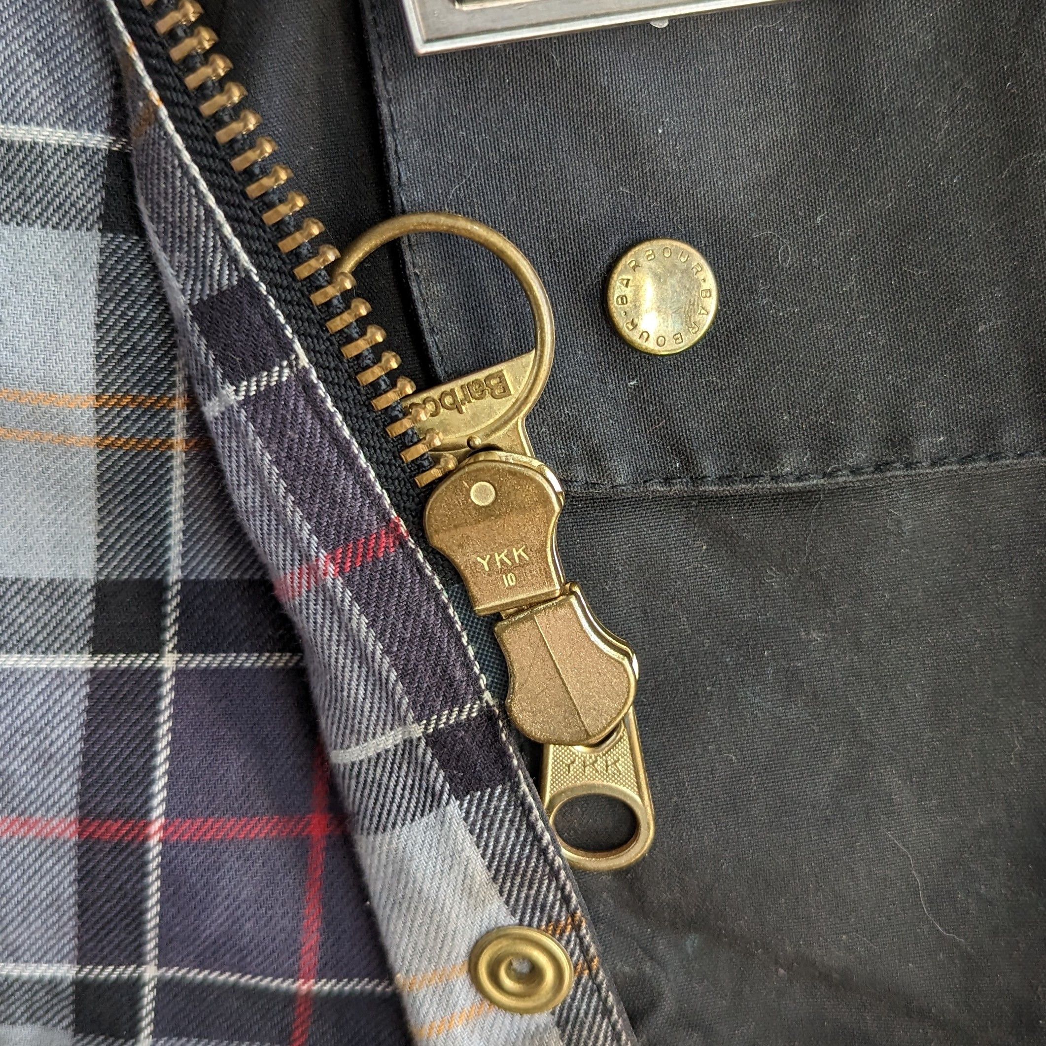 Barbour Barbour International Wax Jacket Waxed Cotton Motorcycle Size L / US 10 / IT 46 - 10 Thumbnail