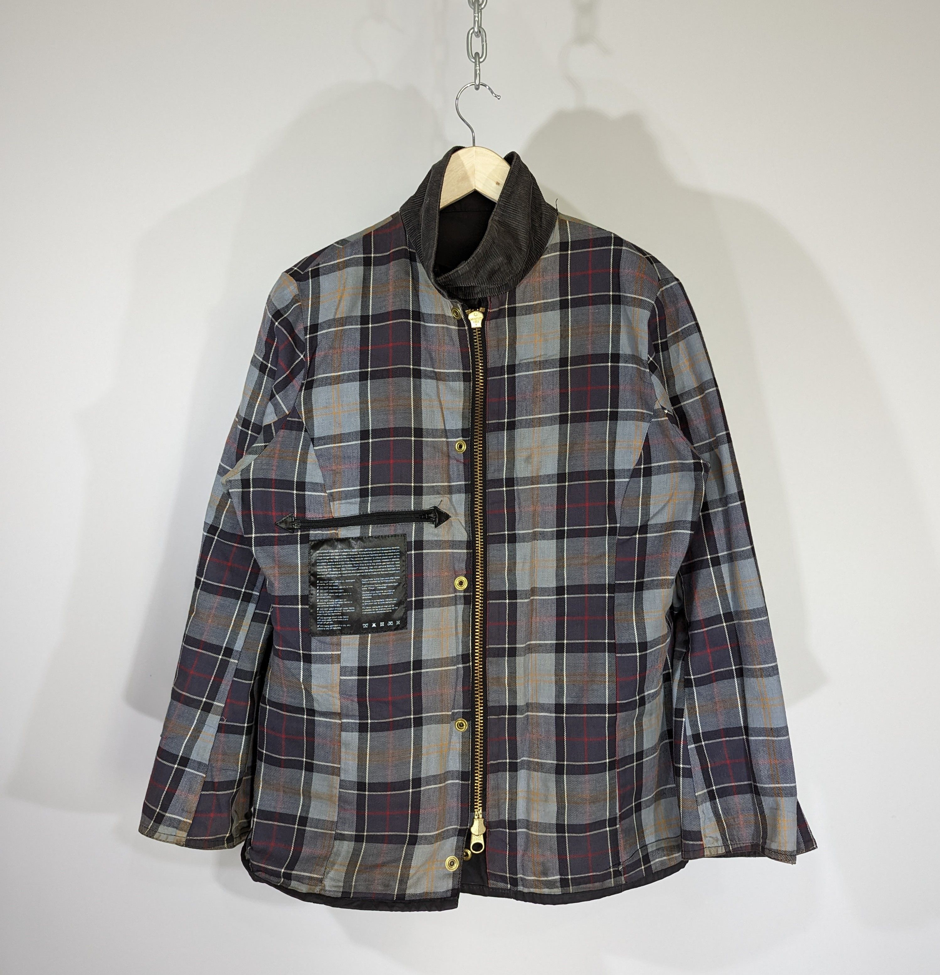 Barbour Barbour International Wax Jacket Waxed Cotton Motorcycle Size L / US 10 / IT 46 - 11 Thumbnail