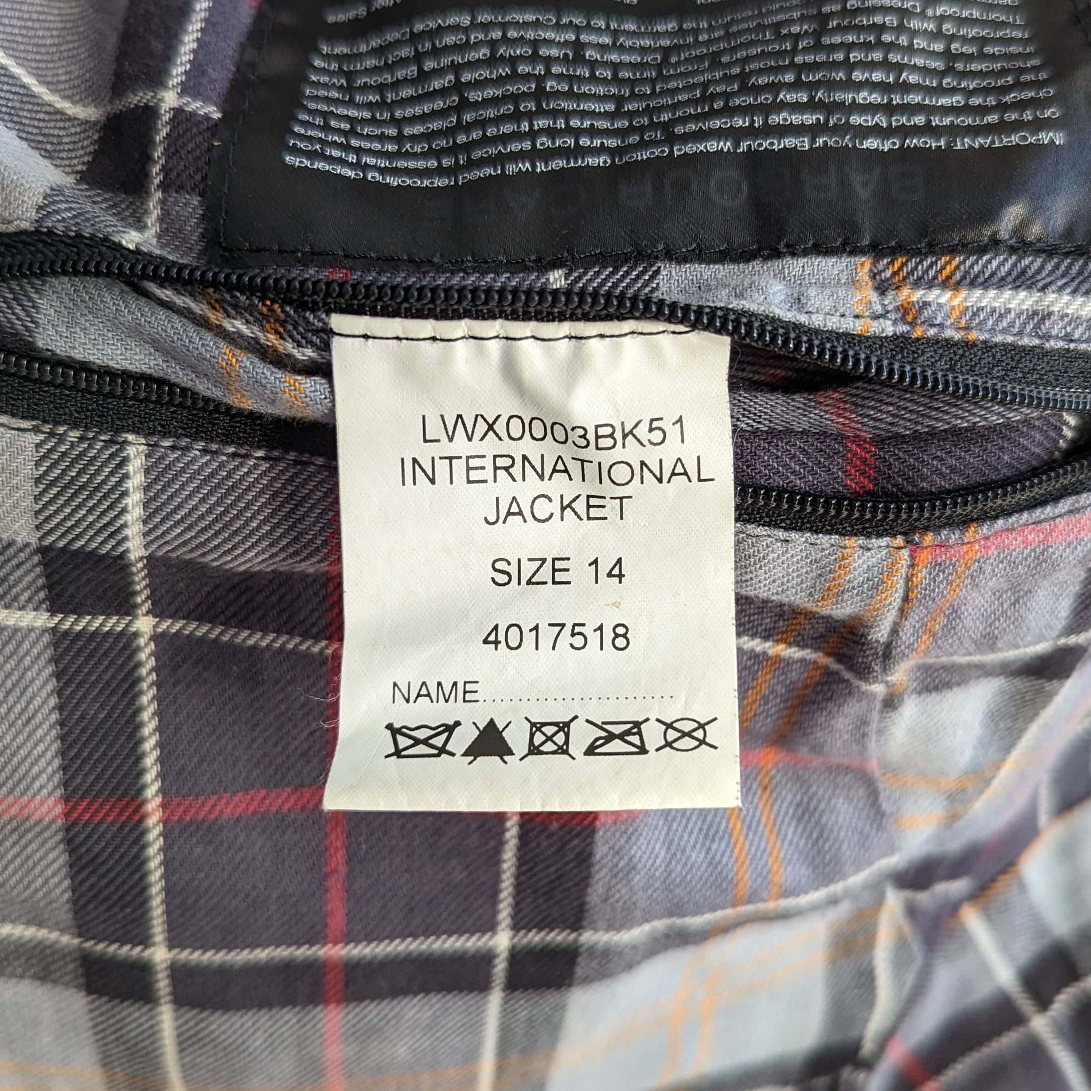 Barbour Barbour International Wax Jacket Waxed Cotton Motorcycle Size L / US 10 / IT 46 - 15 Thumbnail