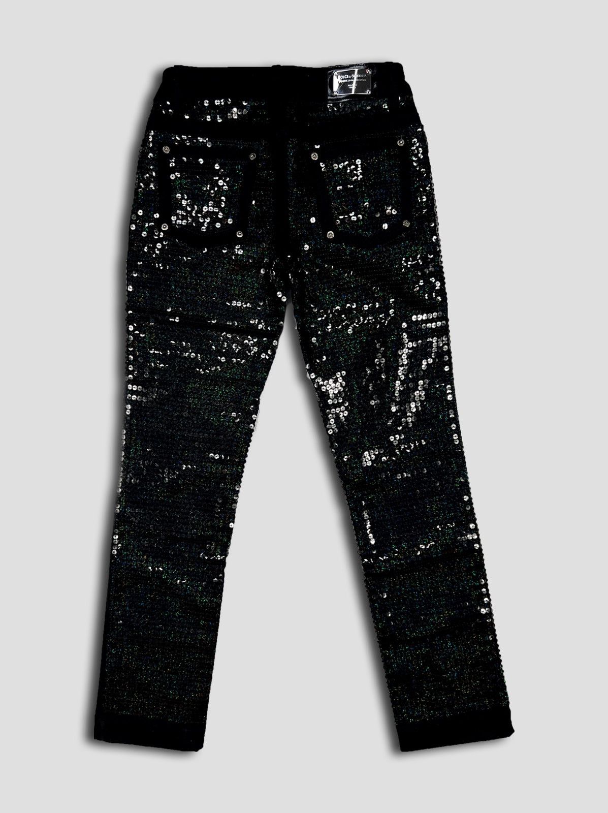 Dolce & Gabbana Dolce&Gabbana Vintage Full Sequins Very Rare Denim Jeans Size 27" / US 4 / IT 40 - 2 Thumbnail