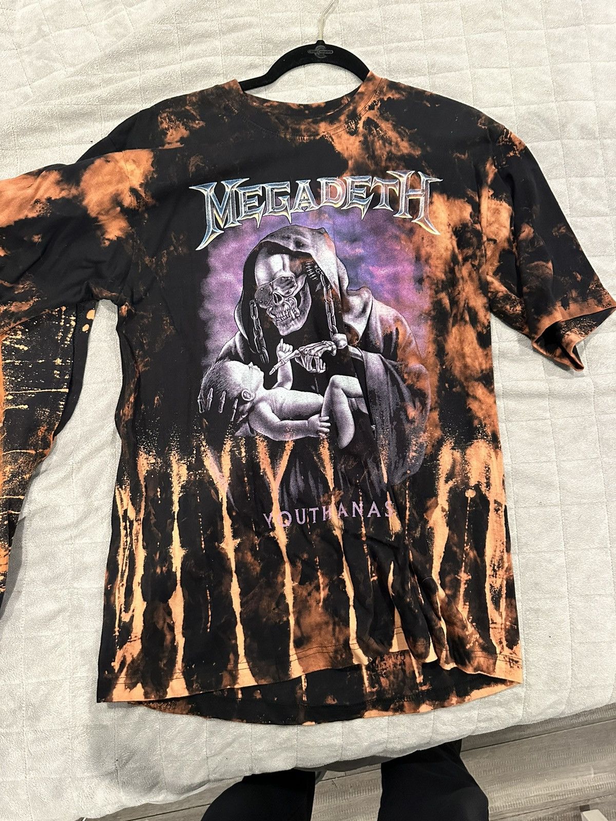 Band Tees × Vintage Megadeath Custom Tee Size US M / EU 48-50 / 2 - 1 Thumbnail