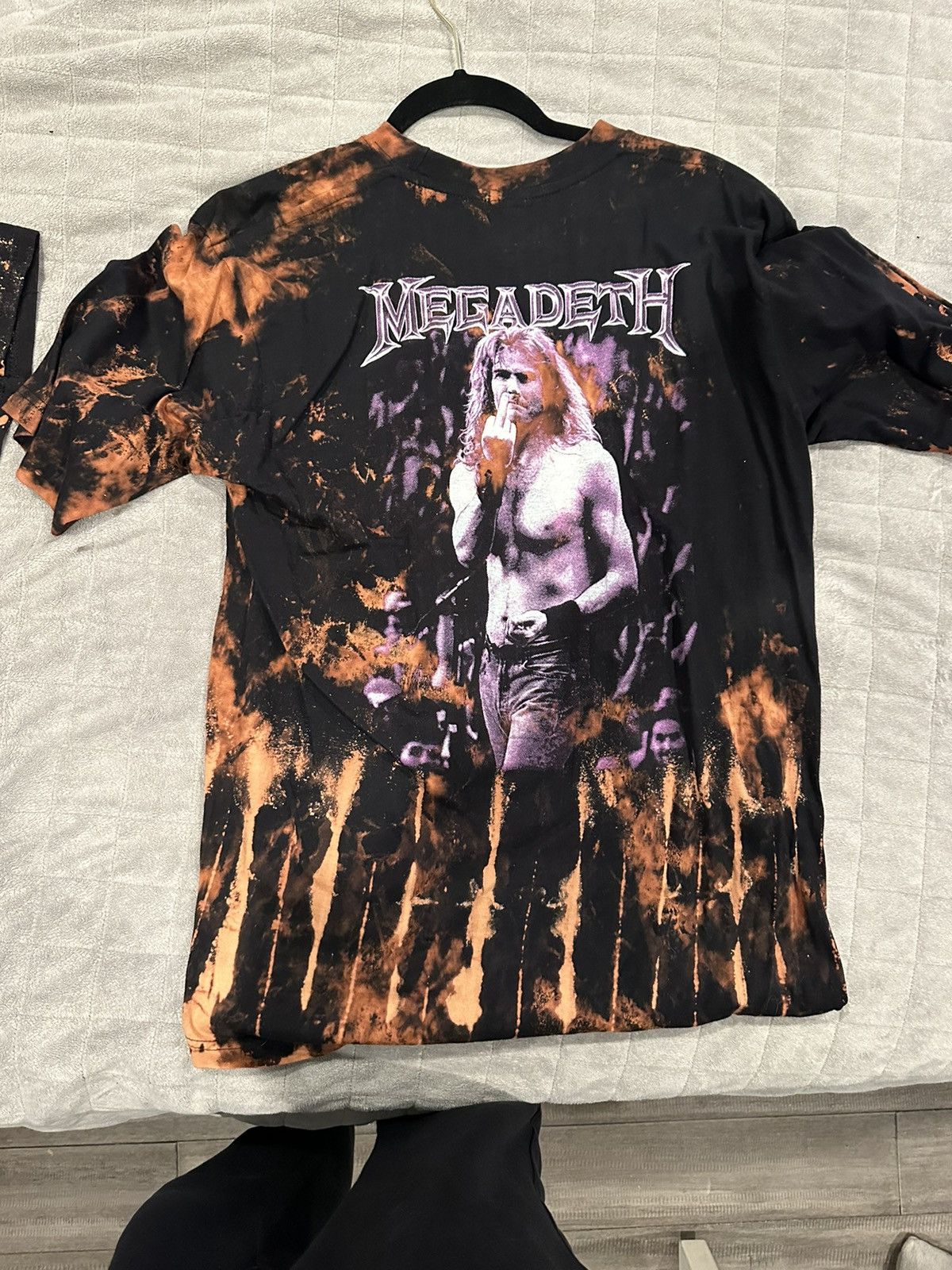 Band Tees × Vintage Megadeath Custom Tee Size US M / EU 48-50 / 2 - 2 Thumbnail